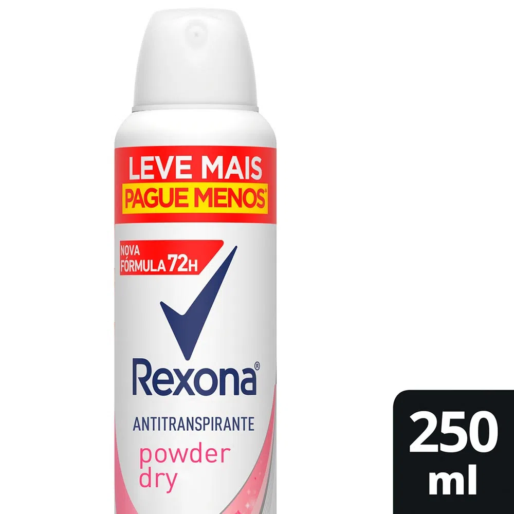 Desodorante Rexona Women Powder Dry Aerossol 250ml