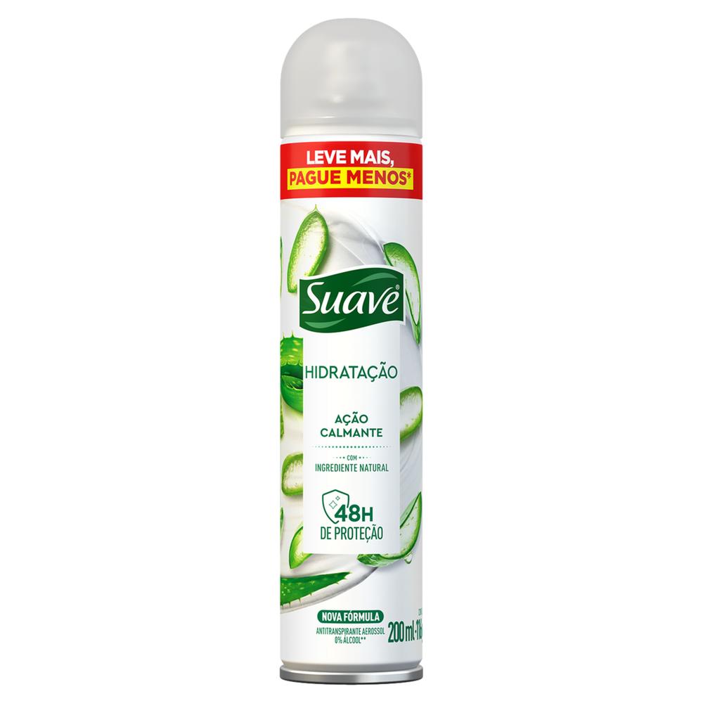 Desodorante Aerosol Suave 200ml Hidratacao