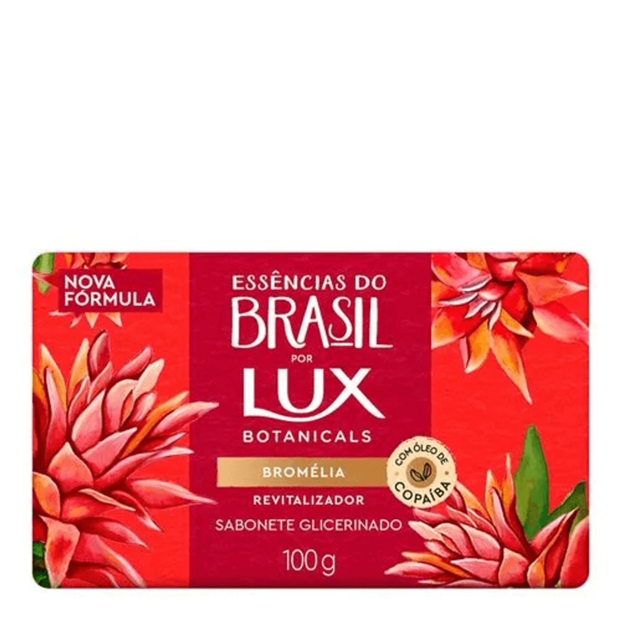 Sabonete Lux 100g Essência Brasil  Bromélia