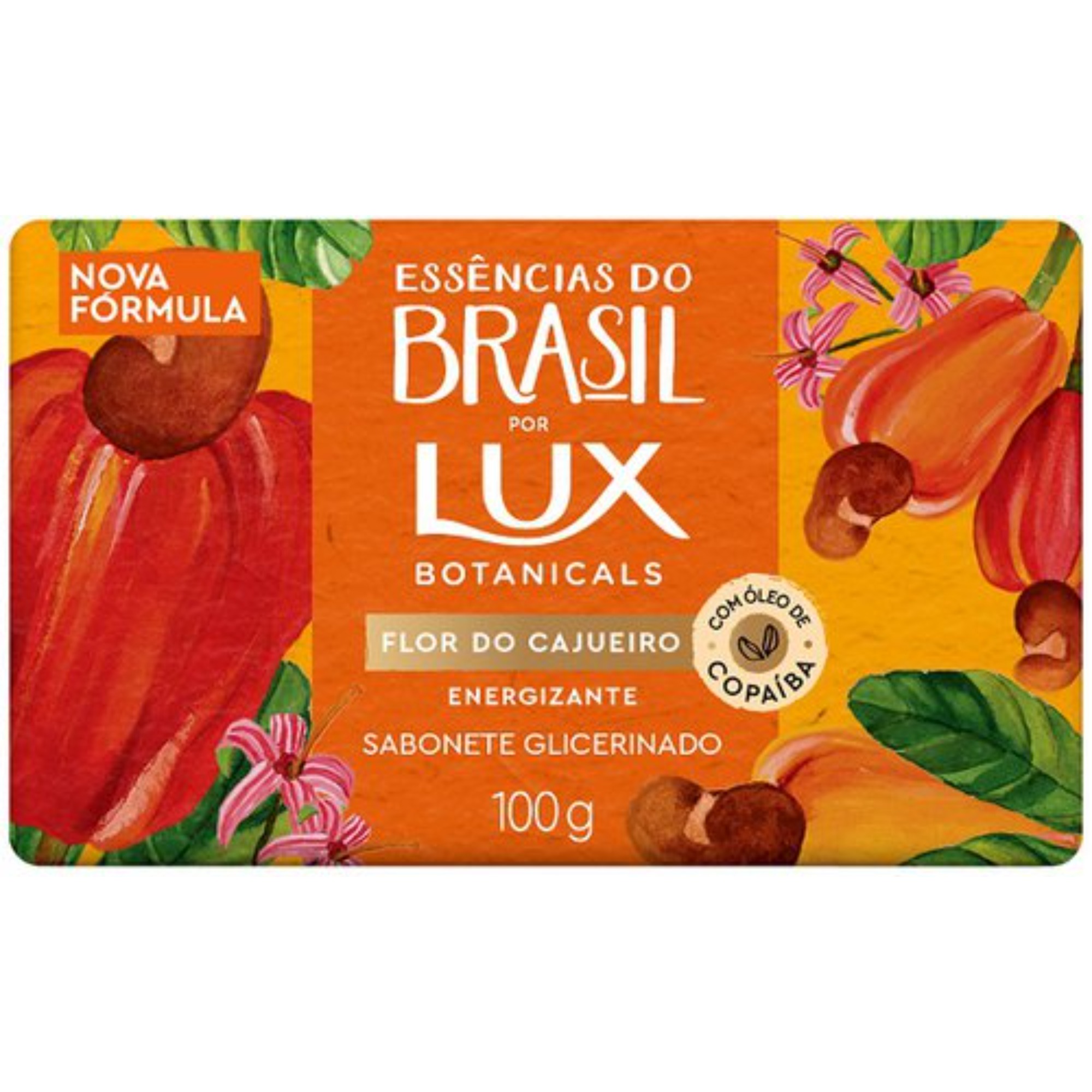 Sabonete Lux 100g Essência Brasil  Flor do Cajueiro