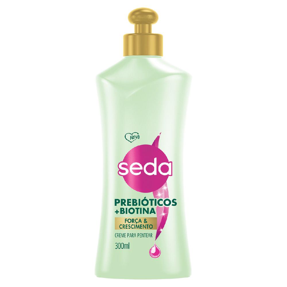 Creme Pentear Seda 300ml Prebióticos + Biotina