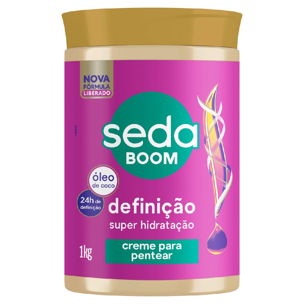 Creme Tratamento Seda 1kg Boom Definição e Hidratação Oleo de Coco