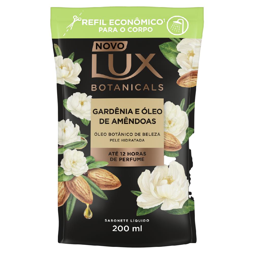 Sabonete Liquido Lux 200Ml Gardênia E Óleos De Amêndoas