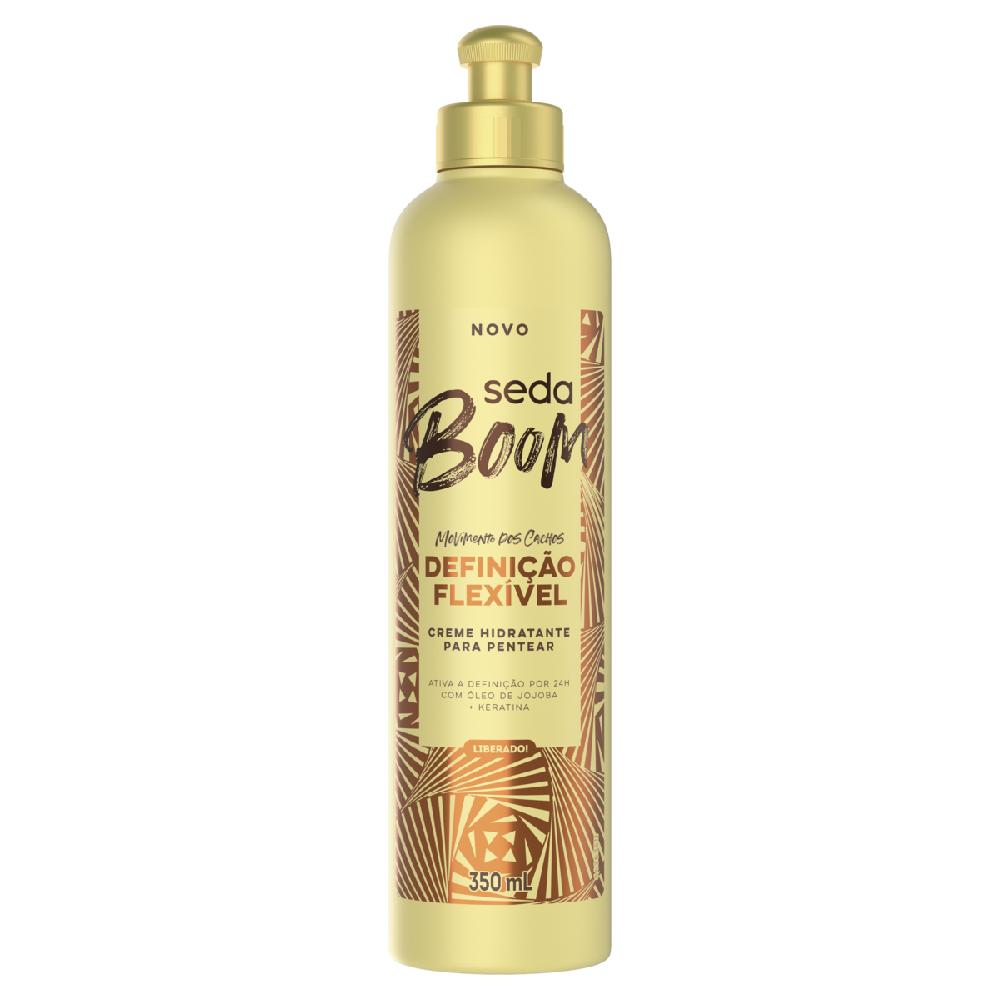 Creme Pentear Seda 350ml Boom Definição Flexivel