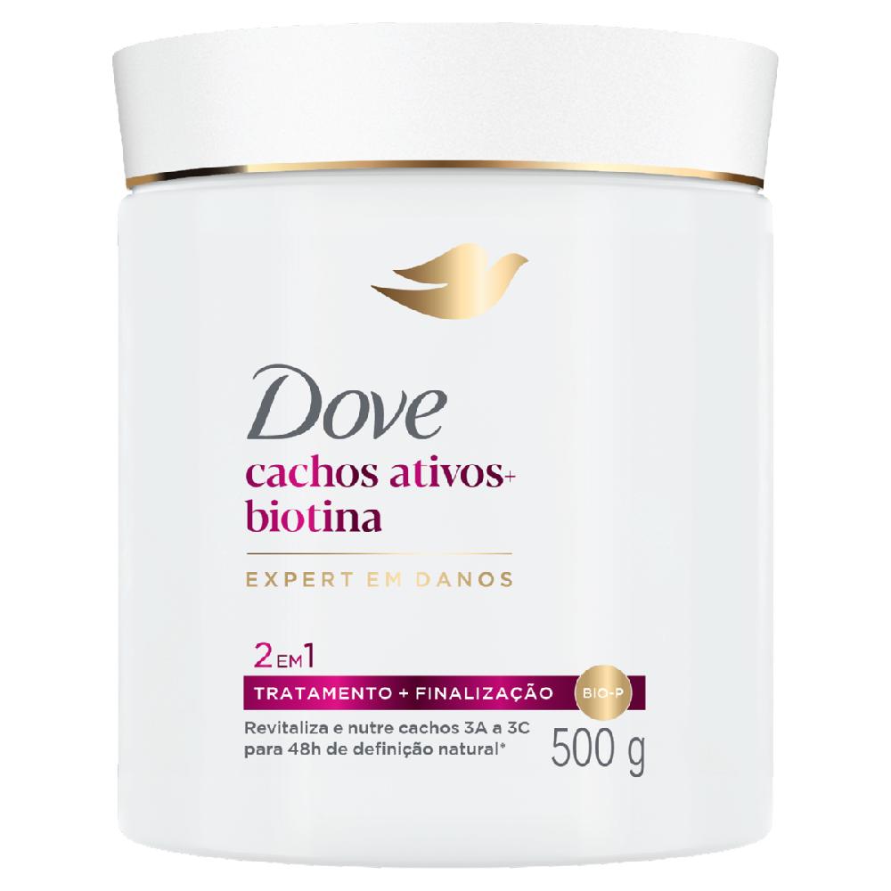 Mascara De Tratamento Dove 500G Cachos Ativos+Biotina