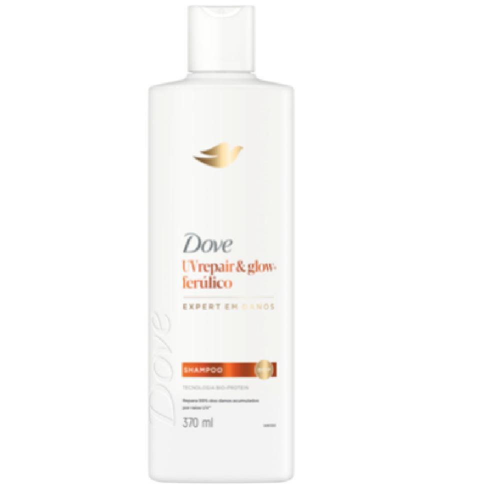 Shampoo Dove 370Ml Uv Repair E Glow + Ferulico