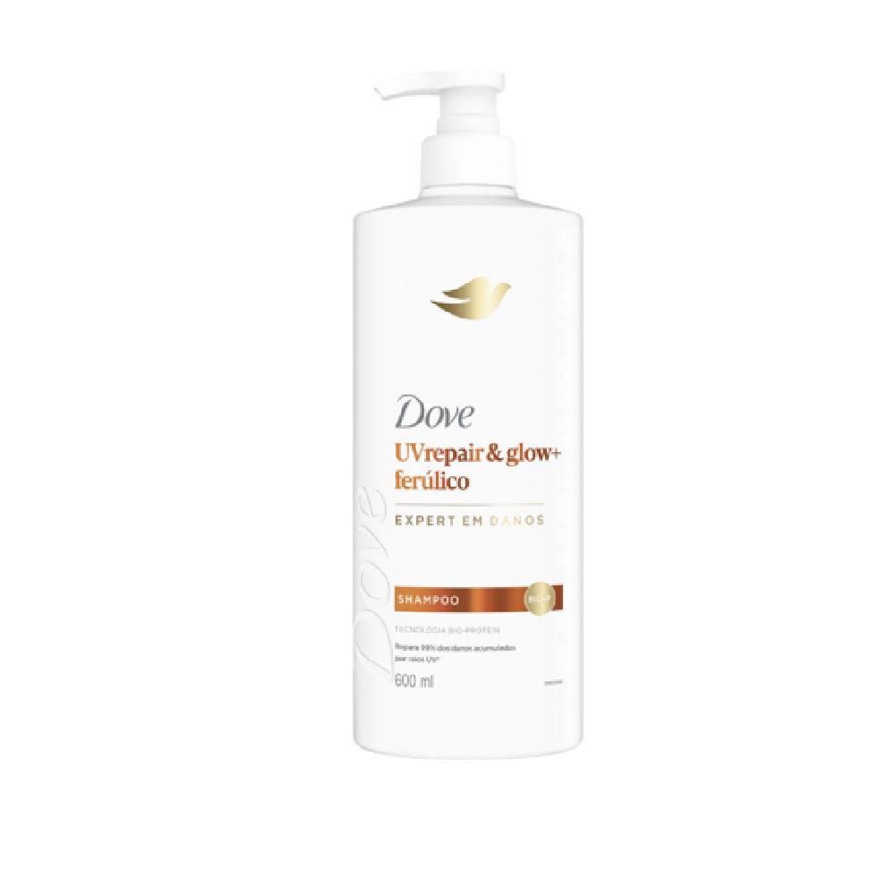 Shampoo Dove 600Ml Uv Repair E Glow + Ferulico