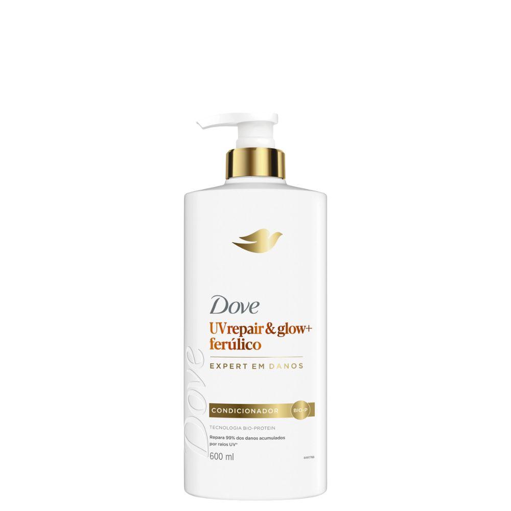 Condicionador Dove 600Ml Uv Repair E Glow + Ferulico