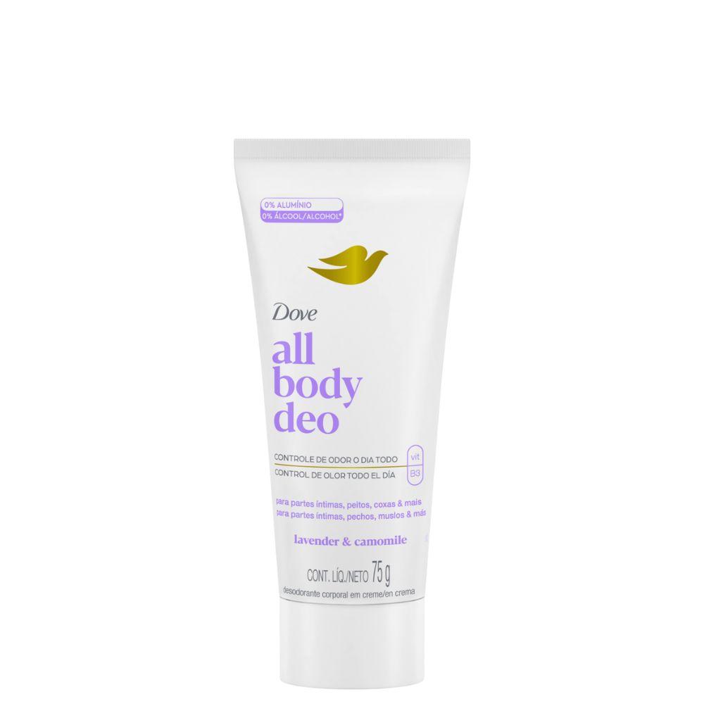 Desodorante Corporal Creme All Body Deo Dove 75G Lavander E Camomila
