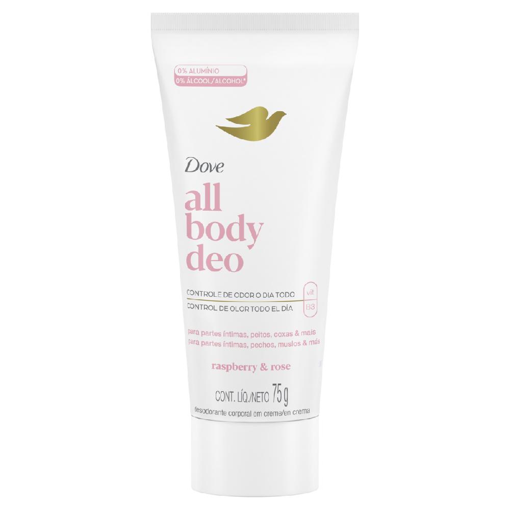 Desodorante Corporal Creme All Body Deo Dove 75G Raspberry