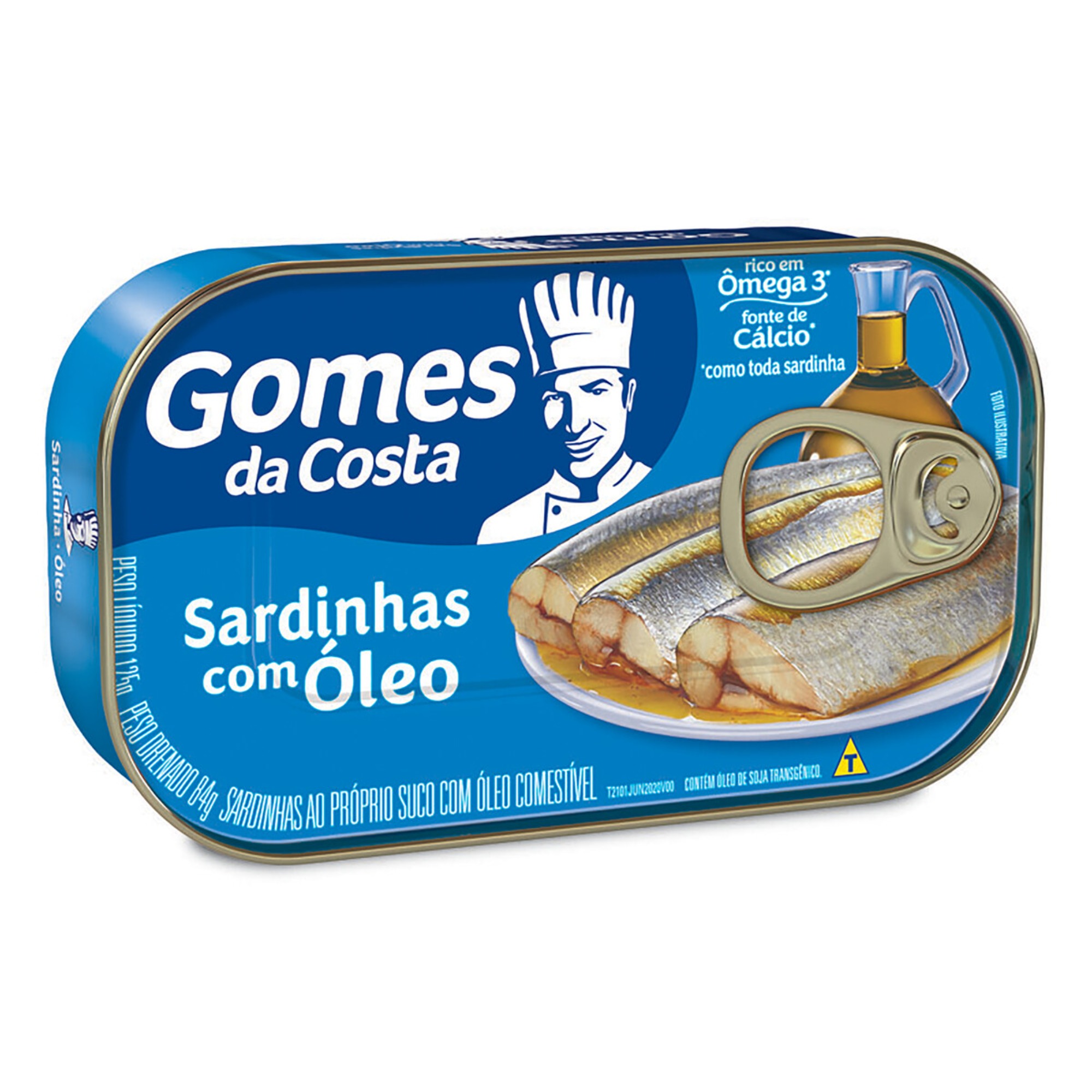 Sardinha em Óleo Gomes da Costa 125g