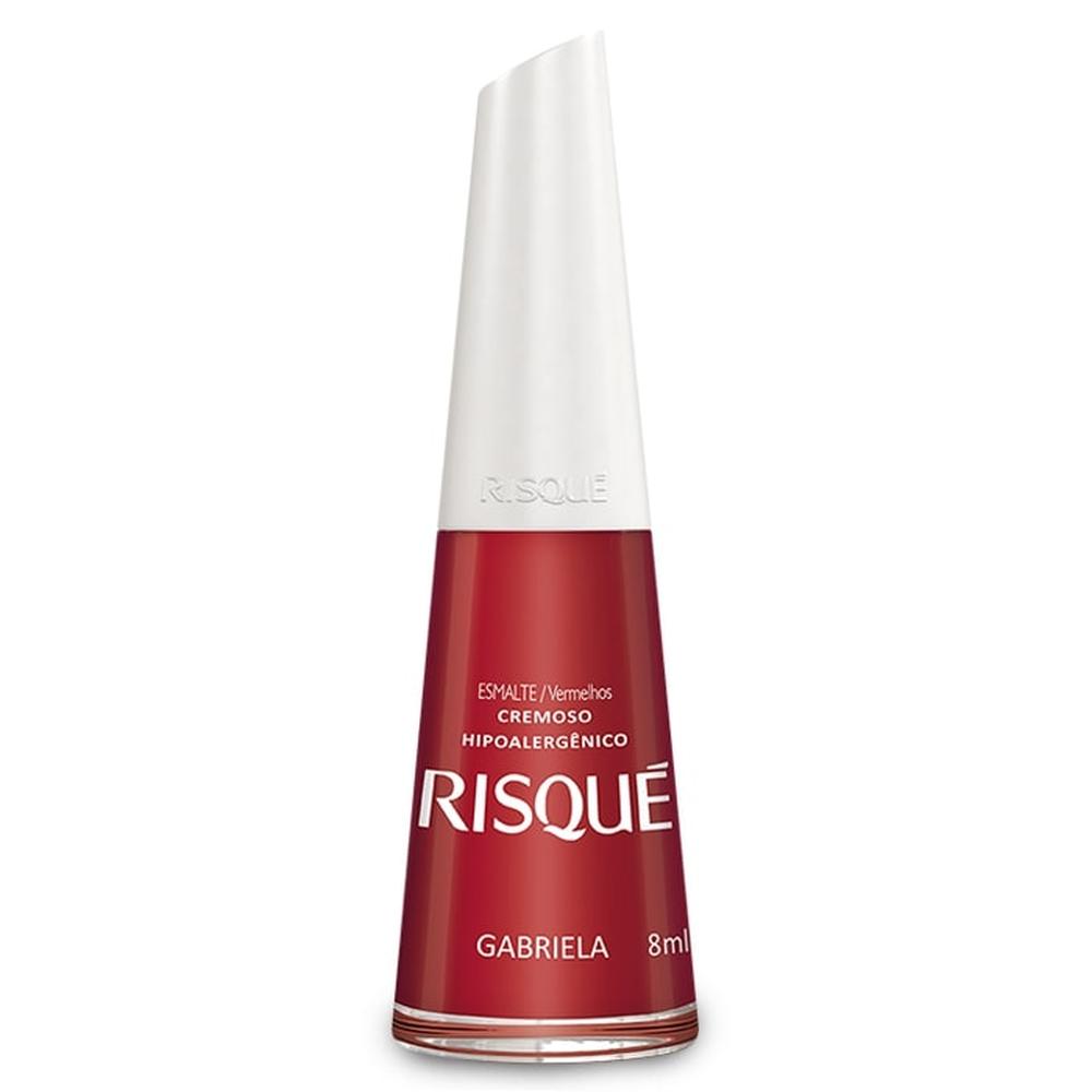 Esmalte Risqué Cremoso Vermelho Gabriela