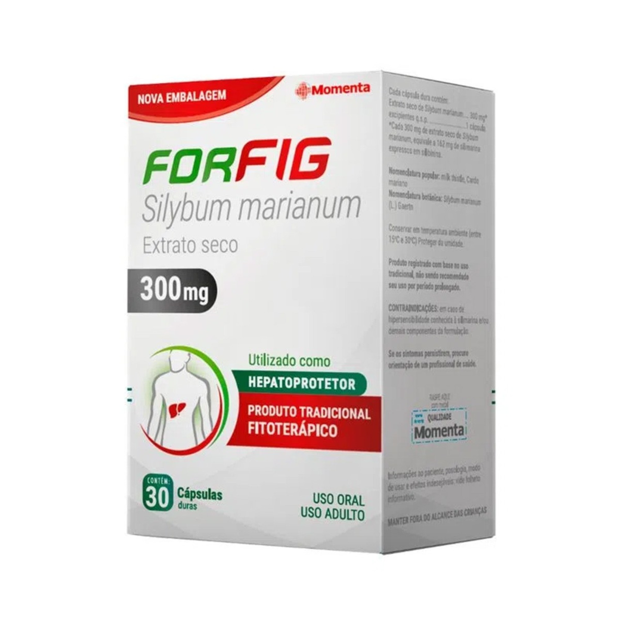 Forfig 300mg com 30 Cápsulas