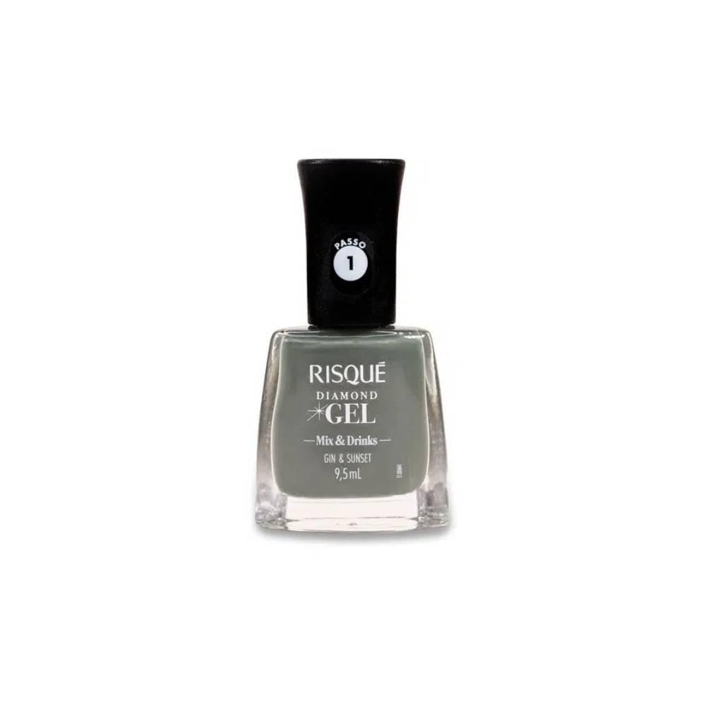 Esmalte Risque Diamons Gel Gin & Sunset