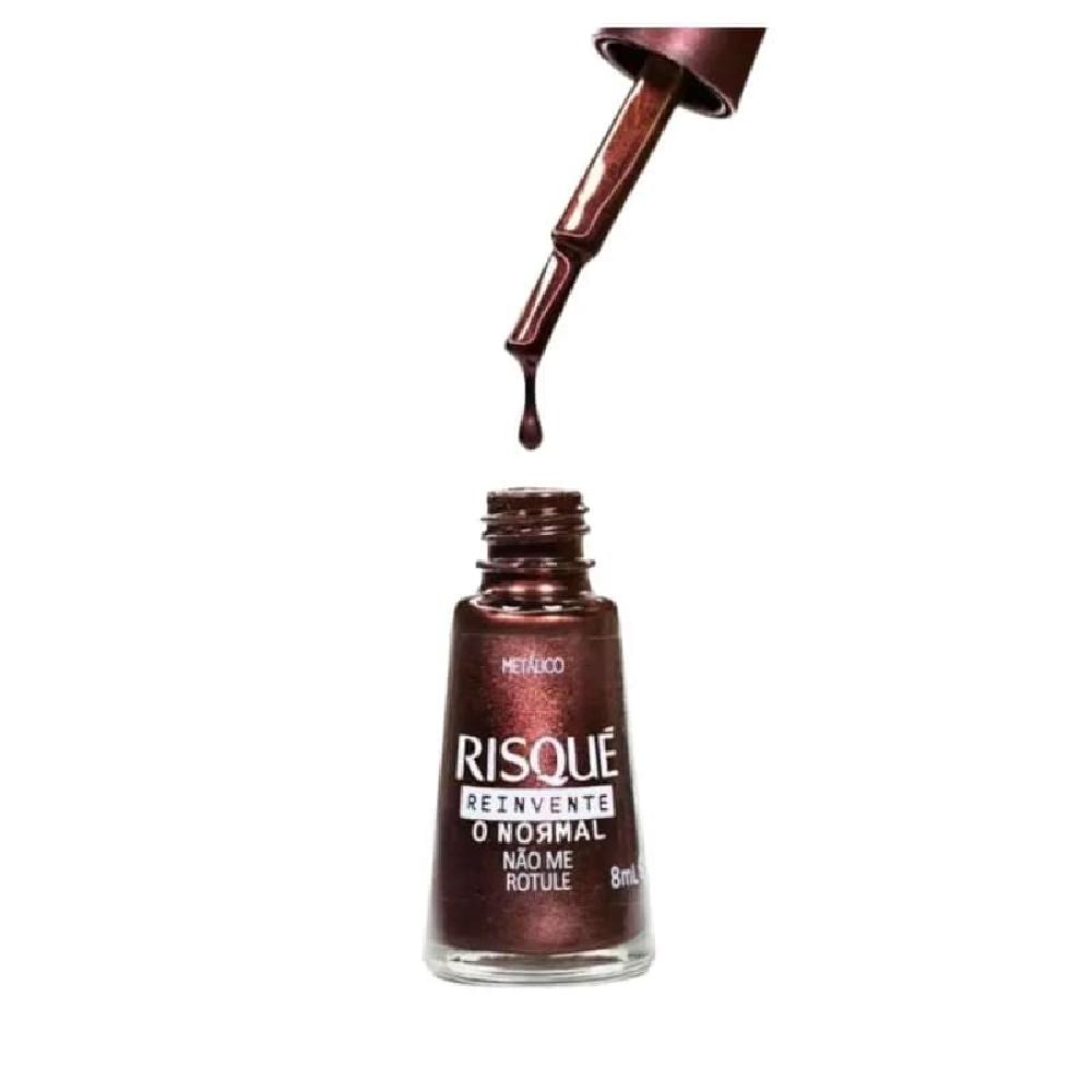 Esmalte Risque Cremoso Reinvente o Normal Não me Rotule