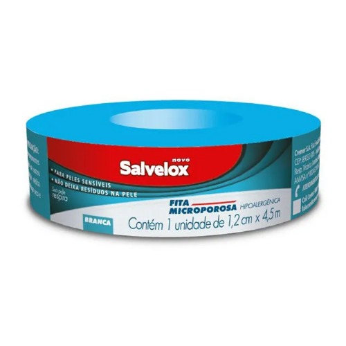 Fita Micropore Salvelox 1.2cmX4.5m