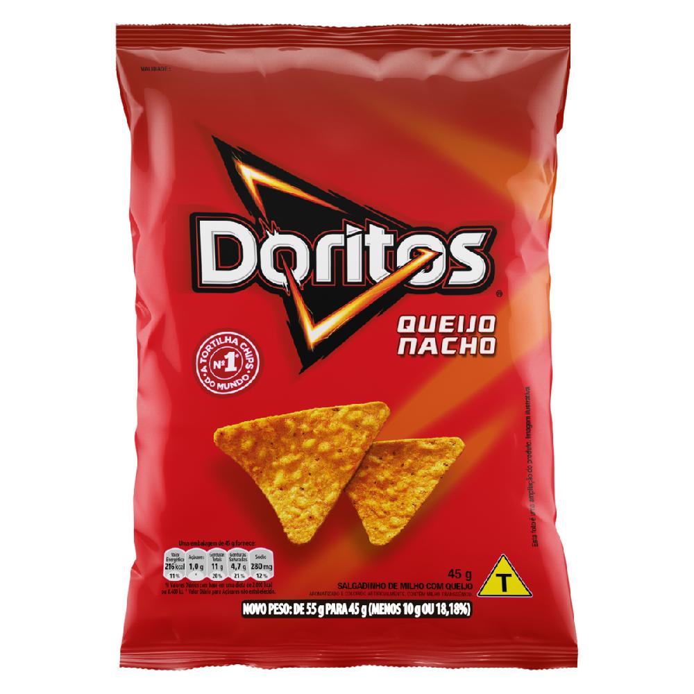 Salgadinho Doritos Queijo Nacho Elma Chips 32G