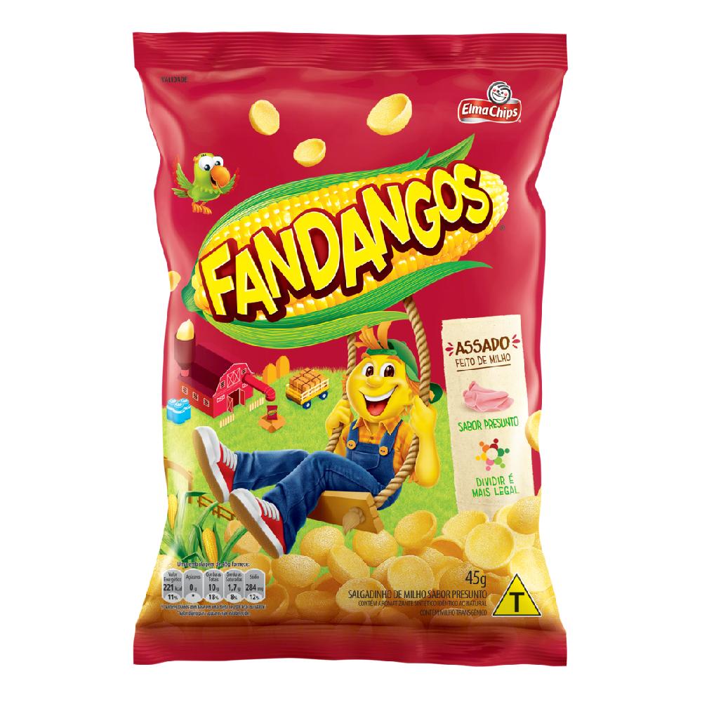 Salgadinho Fandandos Presunto Elma Chips 35G