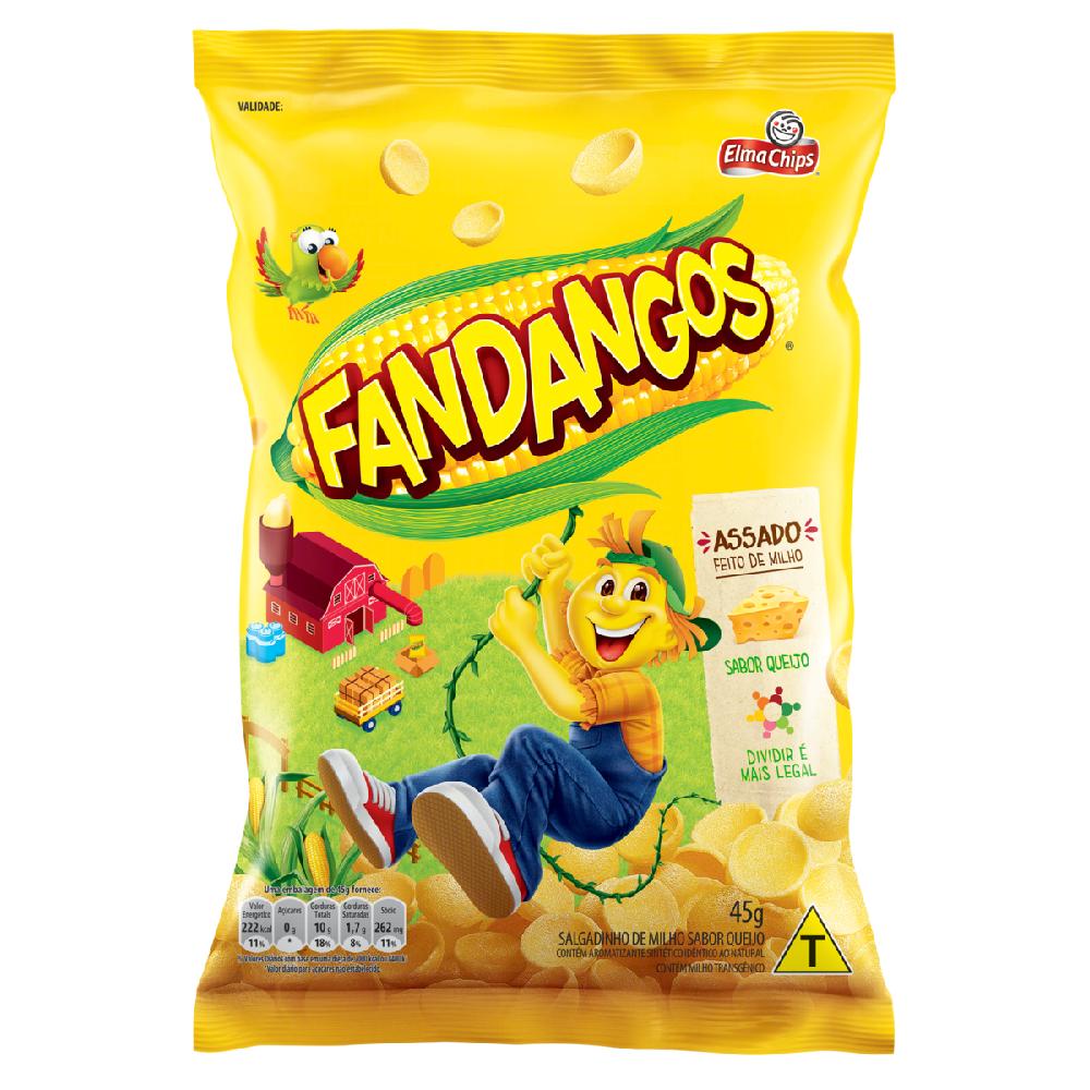 Salgadinho Fandandos Queijo Elma Chips 37G