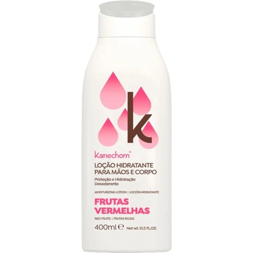 Locao Hidratante Kanechom 400Ml Frutas Vermelhas
