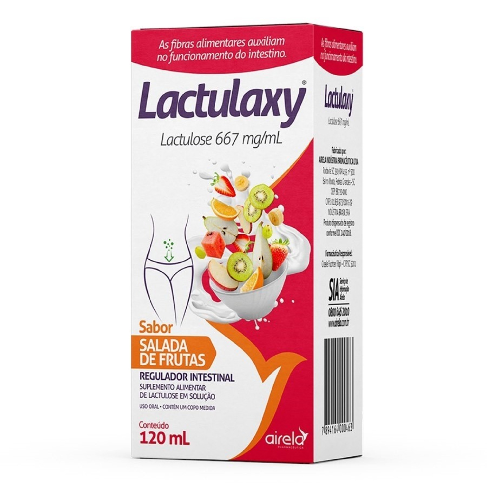 Lactulaxy 120ml Salada De Frutas Airela