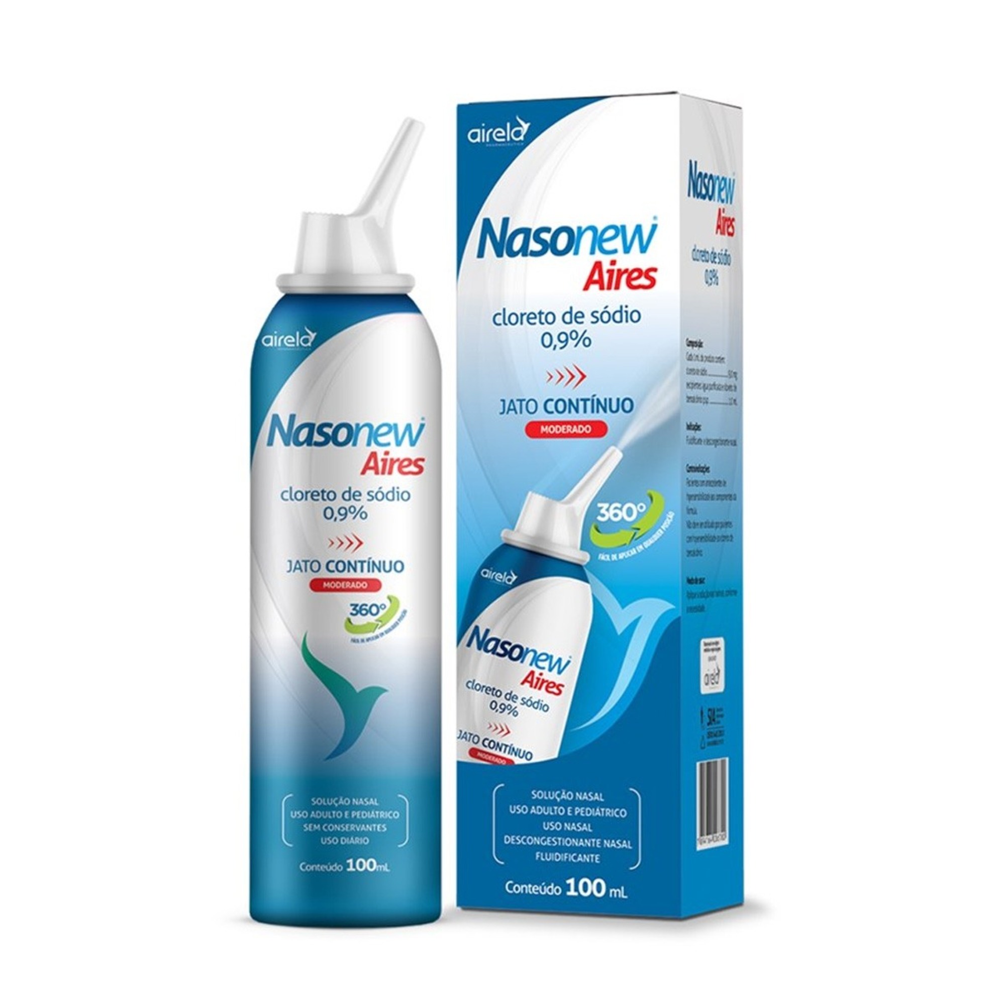 Nasonew Aires Jet 0,9% 100ml Airela