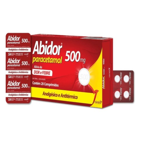 Abidor 500mg com 20 Comprimidos Airela