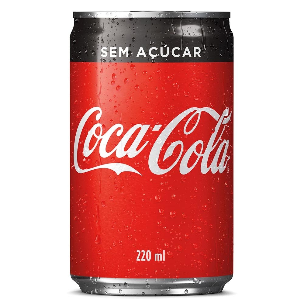 Refrigerante Coca Cola Zero Lata 220ml