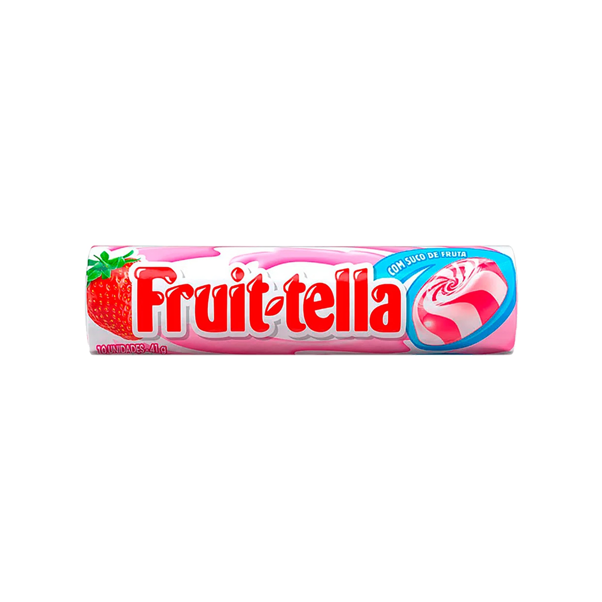 Bala Fruittella Caramelo de Morango 41g