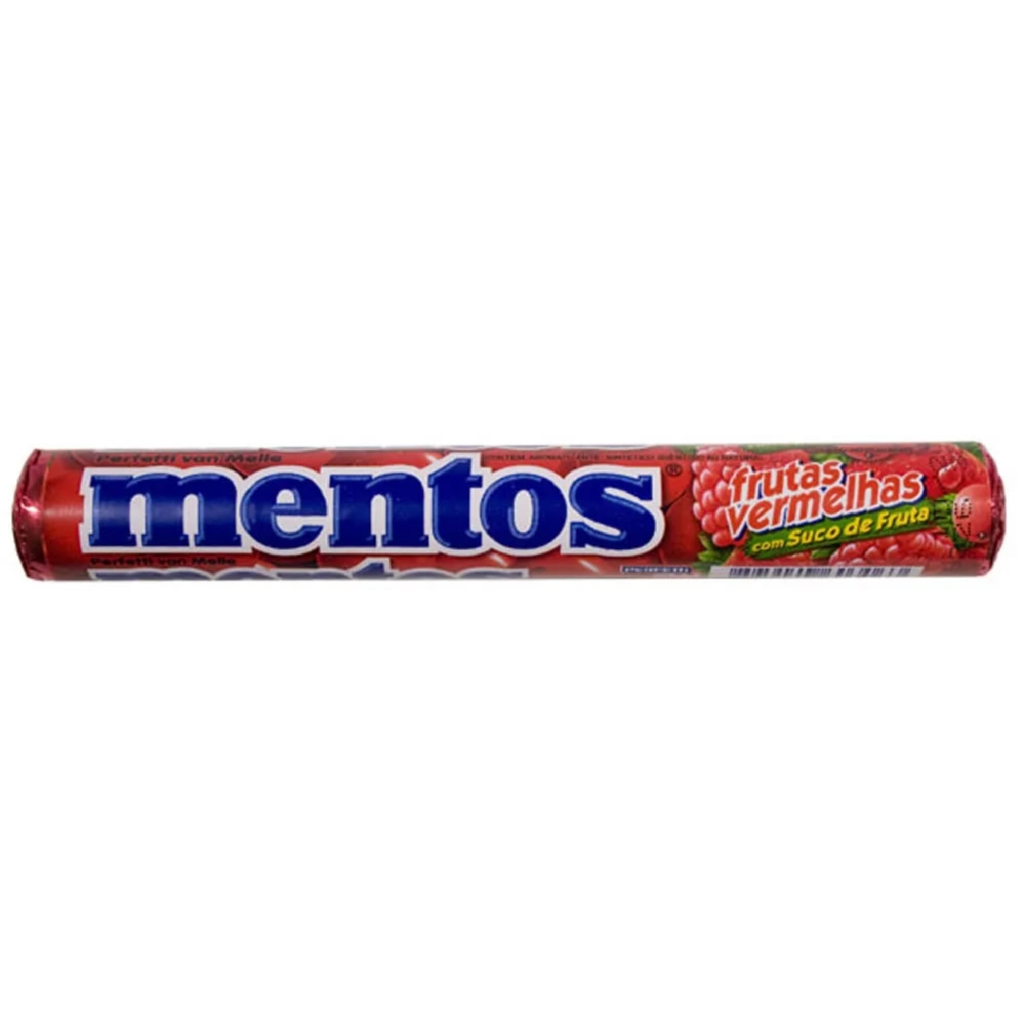 Bala Mentos Stick Frutas Vermelhas