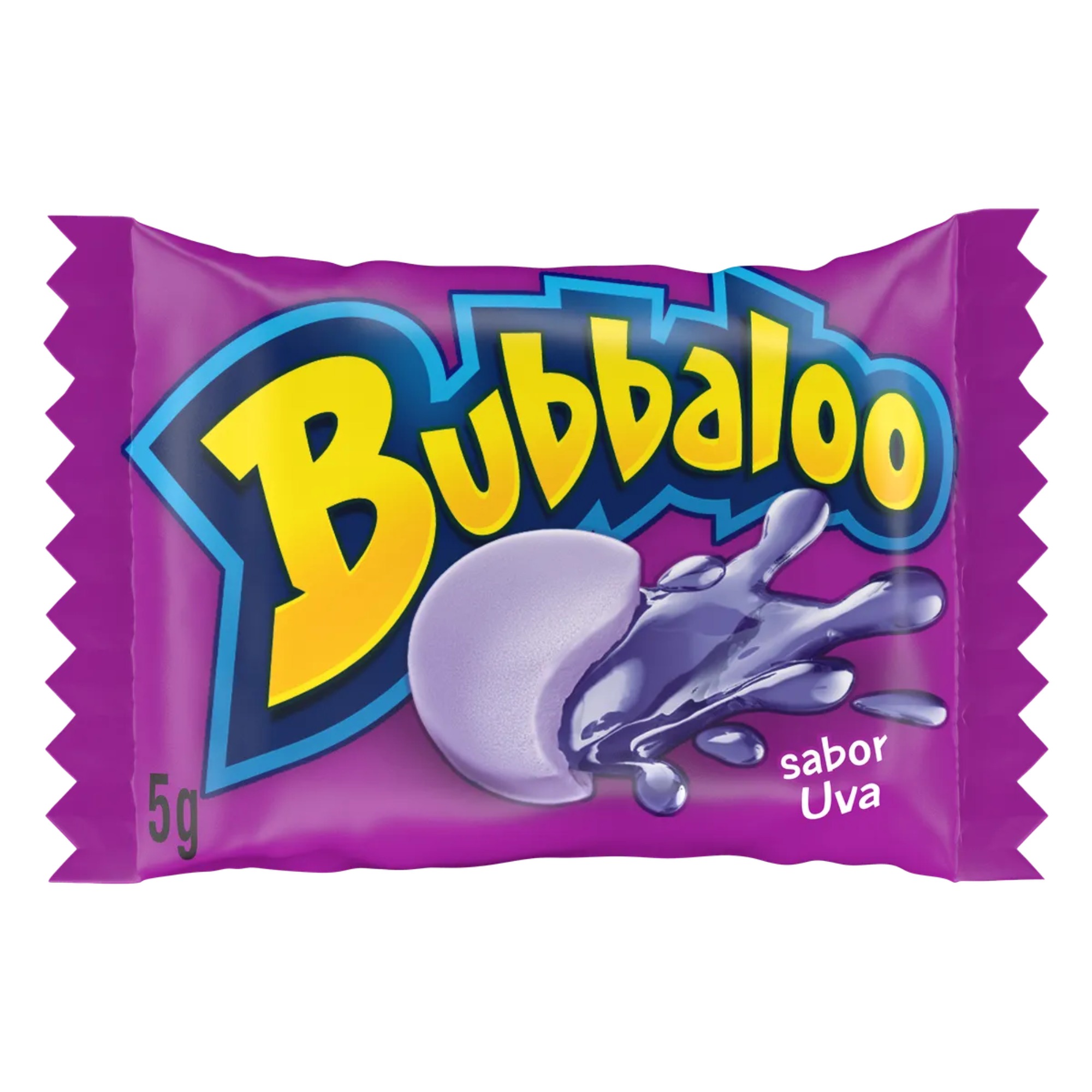 Chiclete Bubbaloo 5g Uva