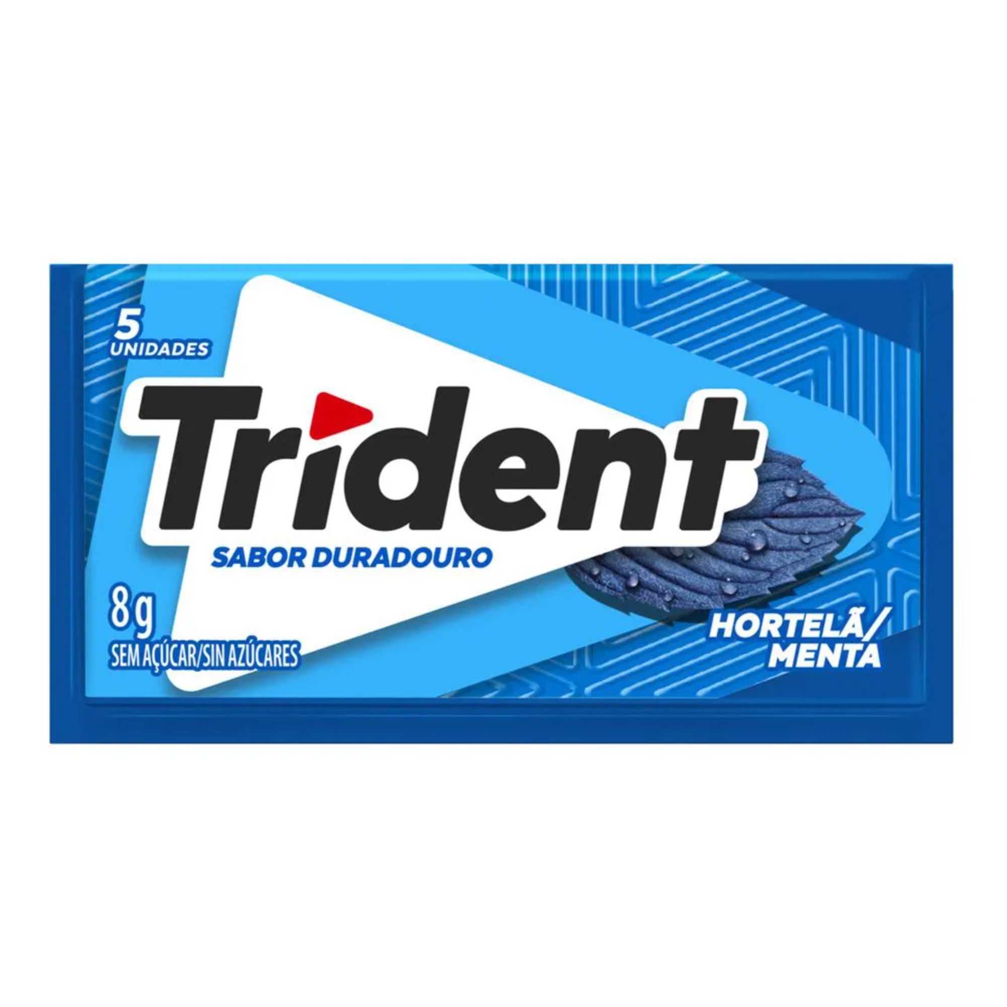 Trident Hortelã 5 unidades 8g