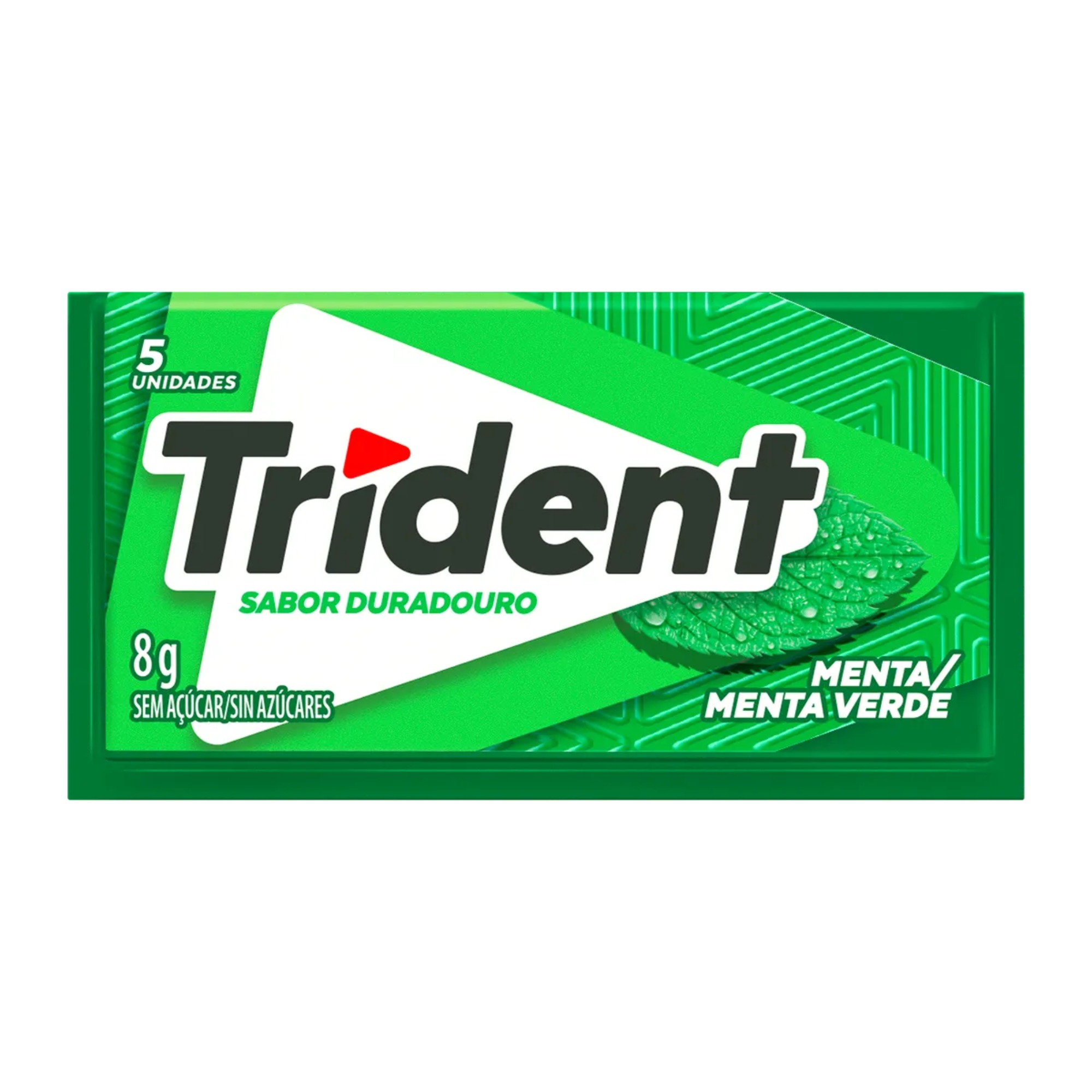 Trident Menta Com 5 Unidades 8g