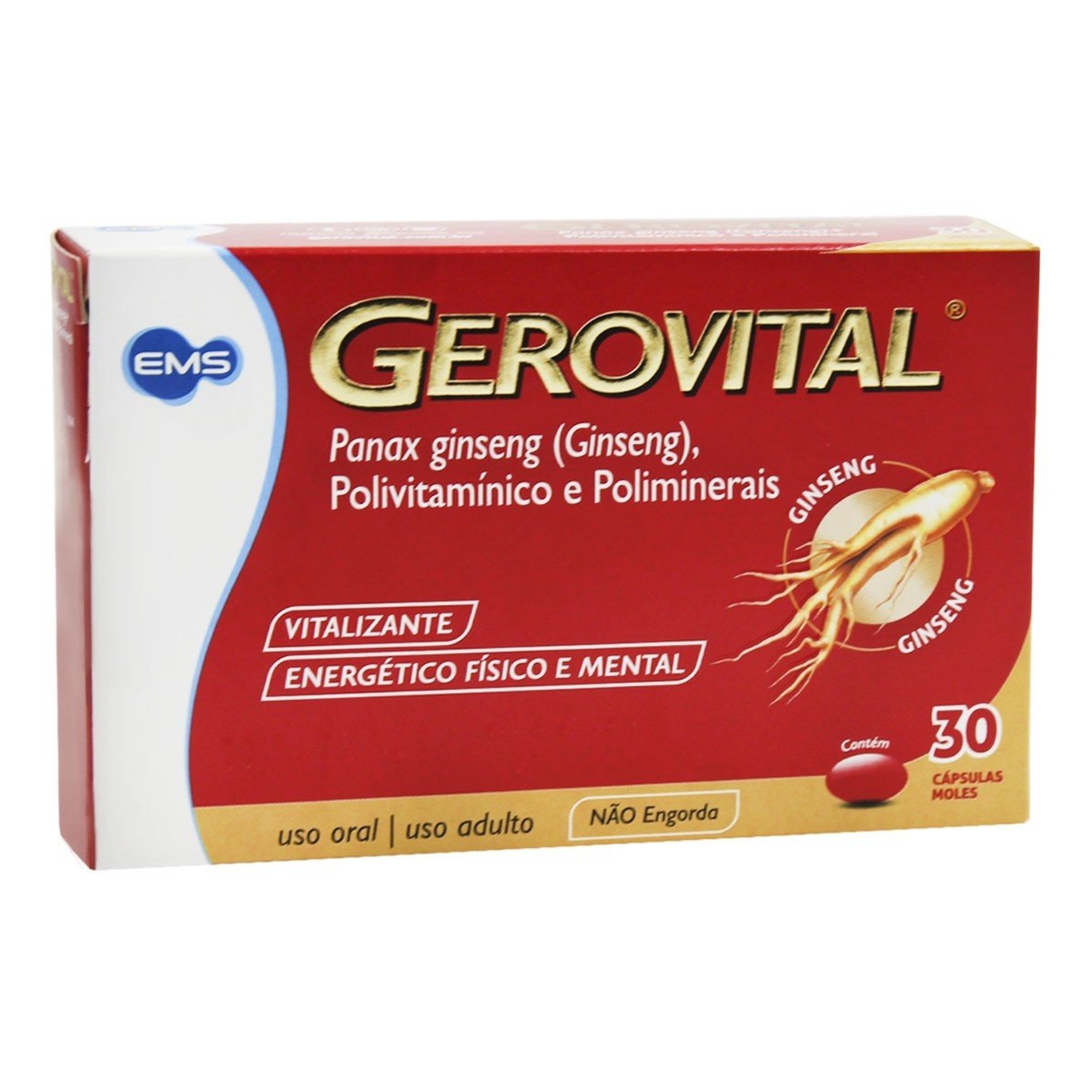 Gerovital Polivitamínico Com 30 Comprimidos