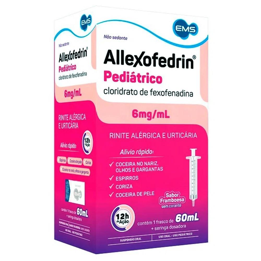 Allexofedrin Pediátrico 6mg/ml 60ml Ems