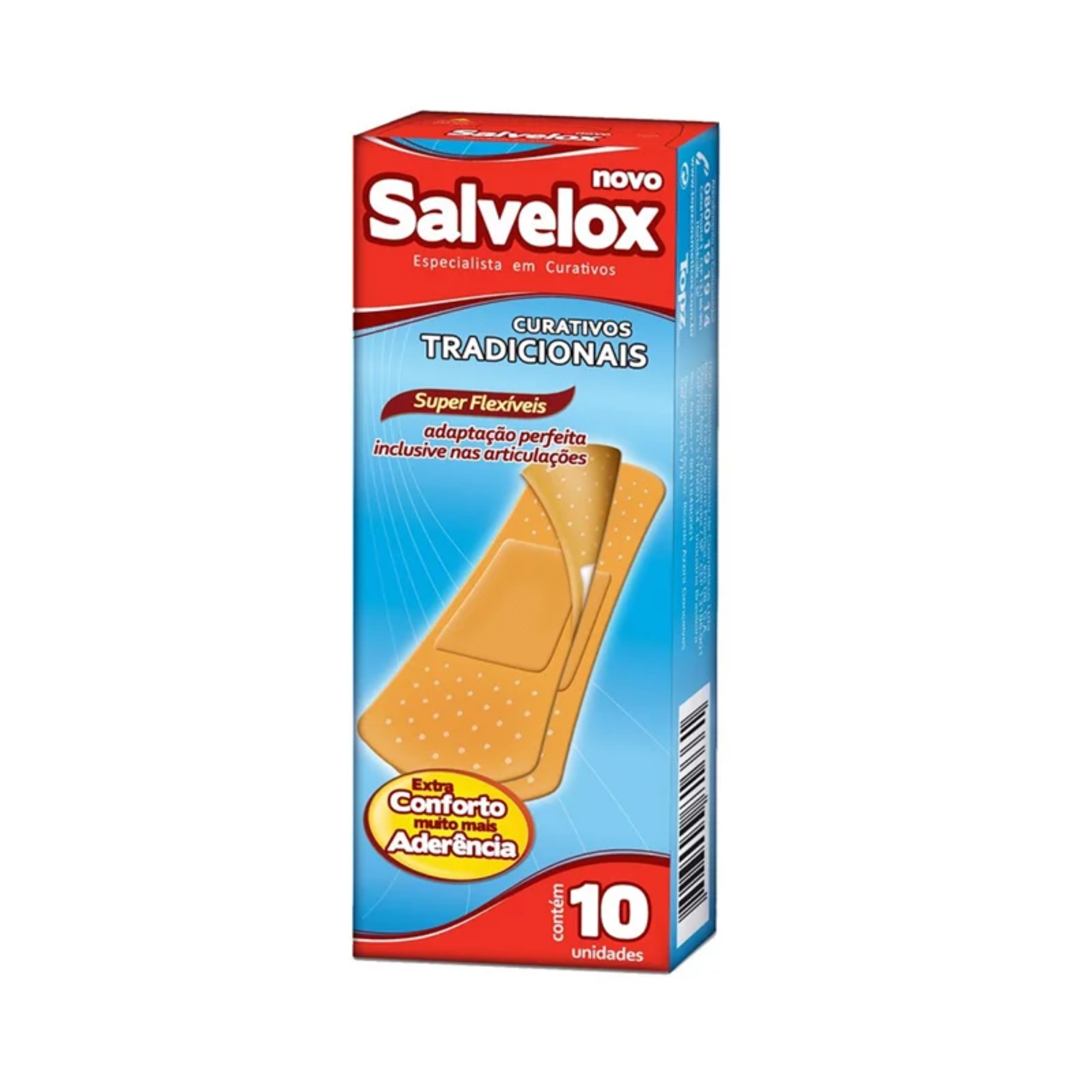 Curativos Salvelox com 10 Unidades