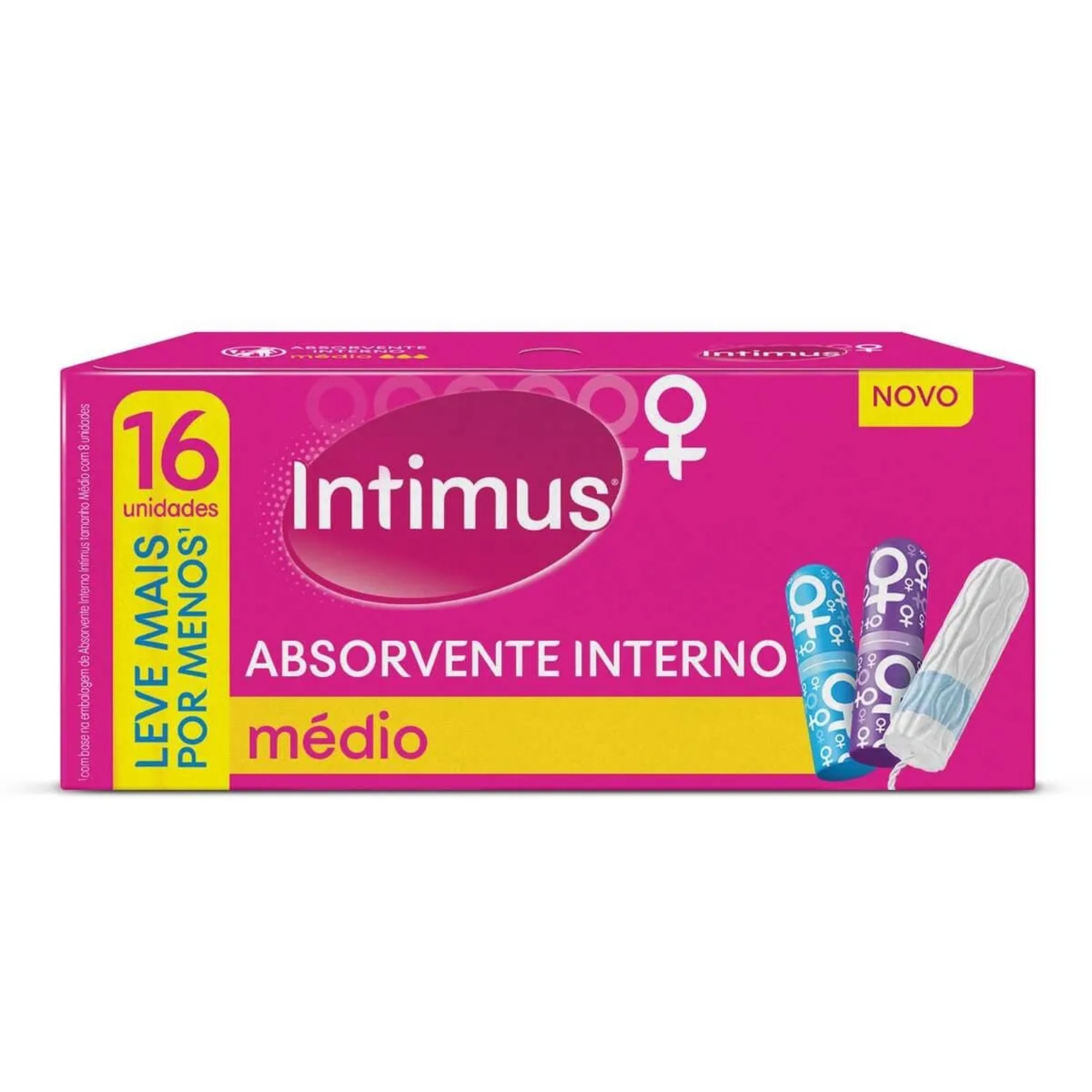 Absorvente Interno Intimus Super Leve 16 Pague 15