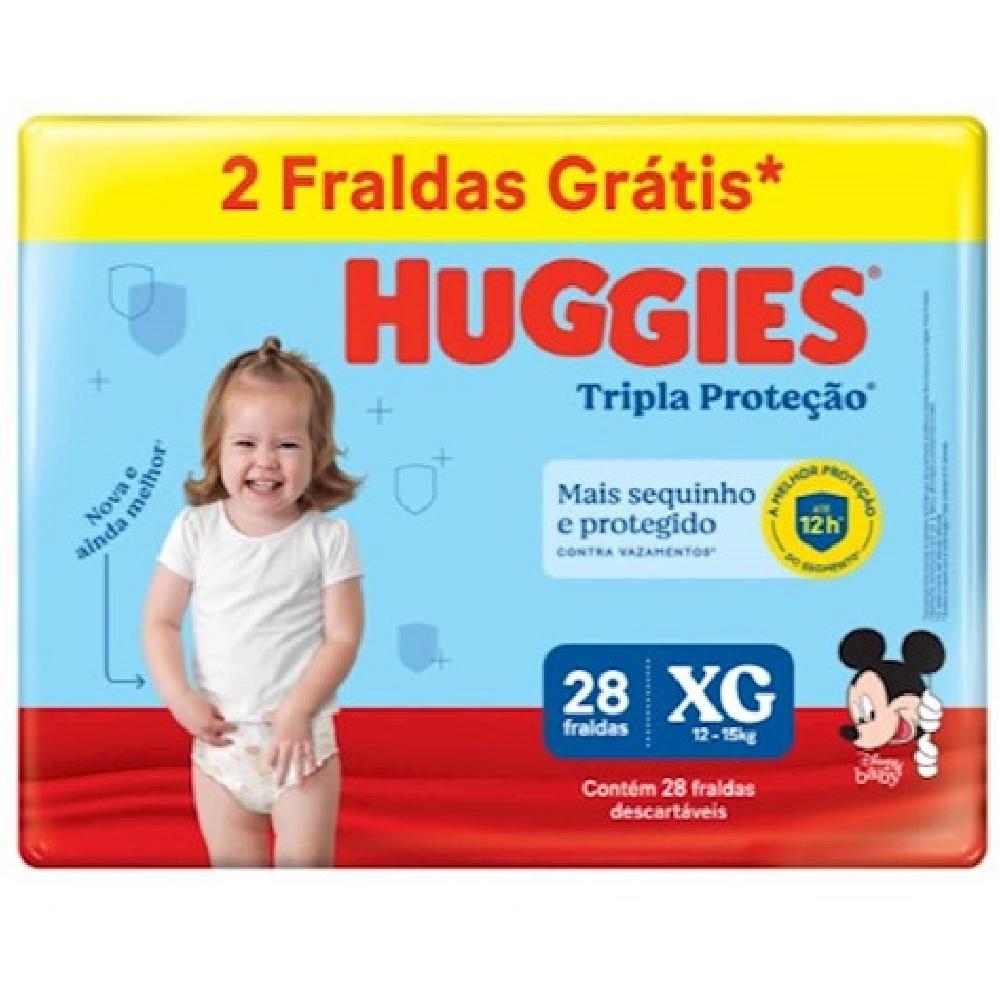 Fralda Mônica Tripla Proteção Meguinha Xg Com 28 Unidades