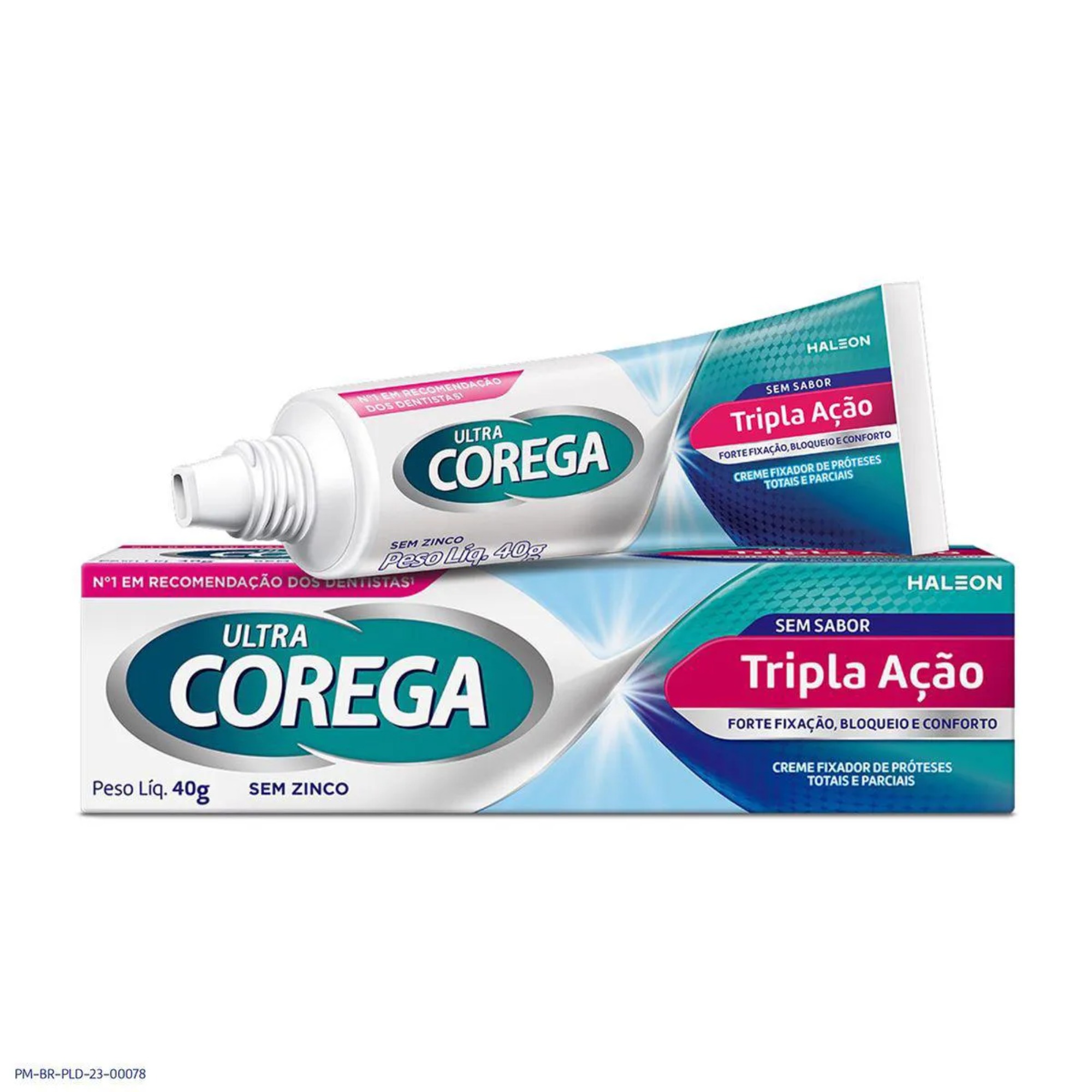 Corega Ultra Creme Fixador 40g Tripla Proteção