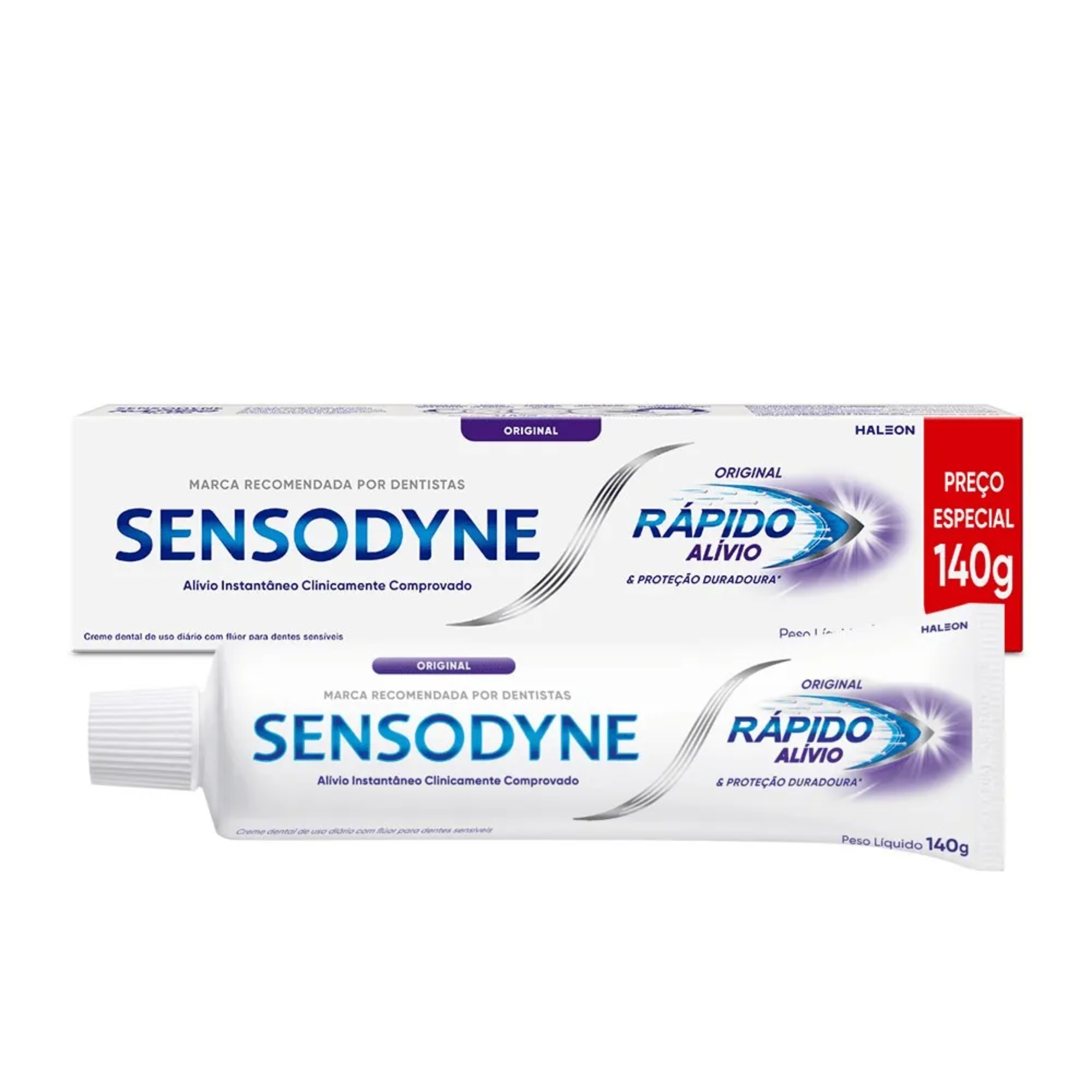 Creme Dental Sensodyne Rapido Alivio 140g