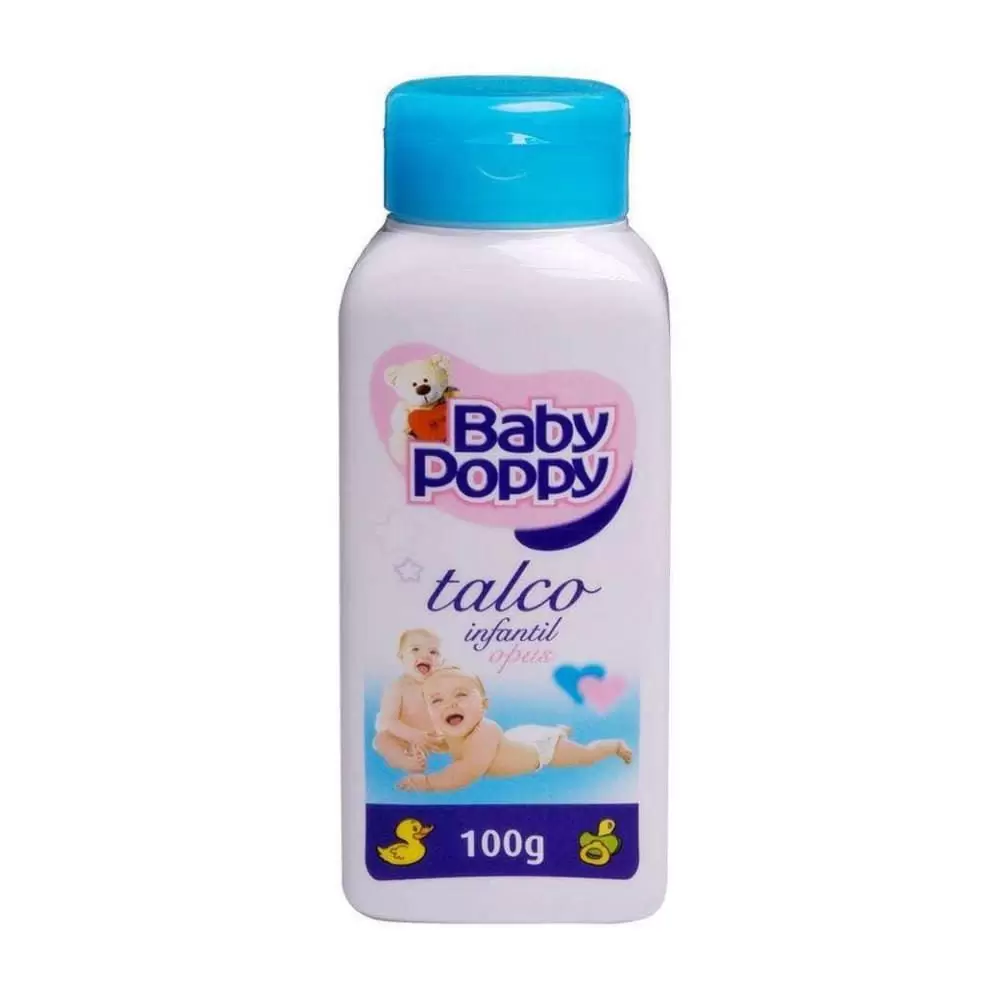Talco Infantil Baby Poppy 100g