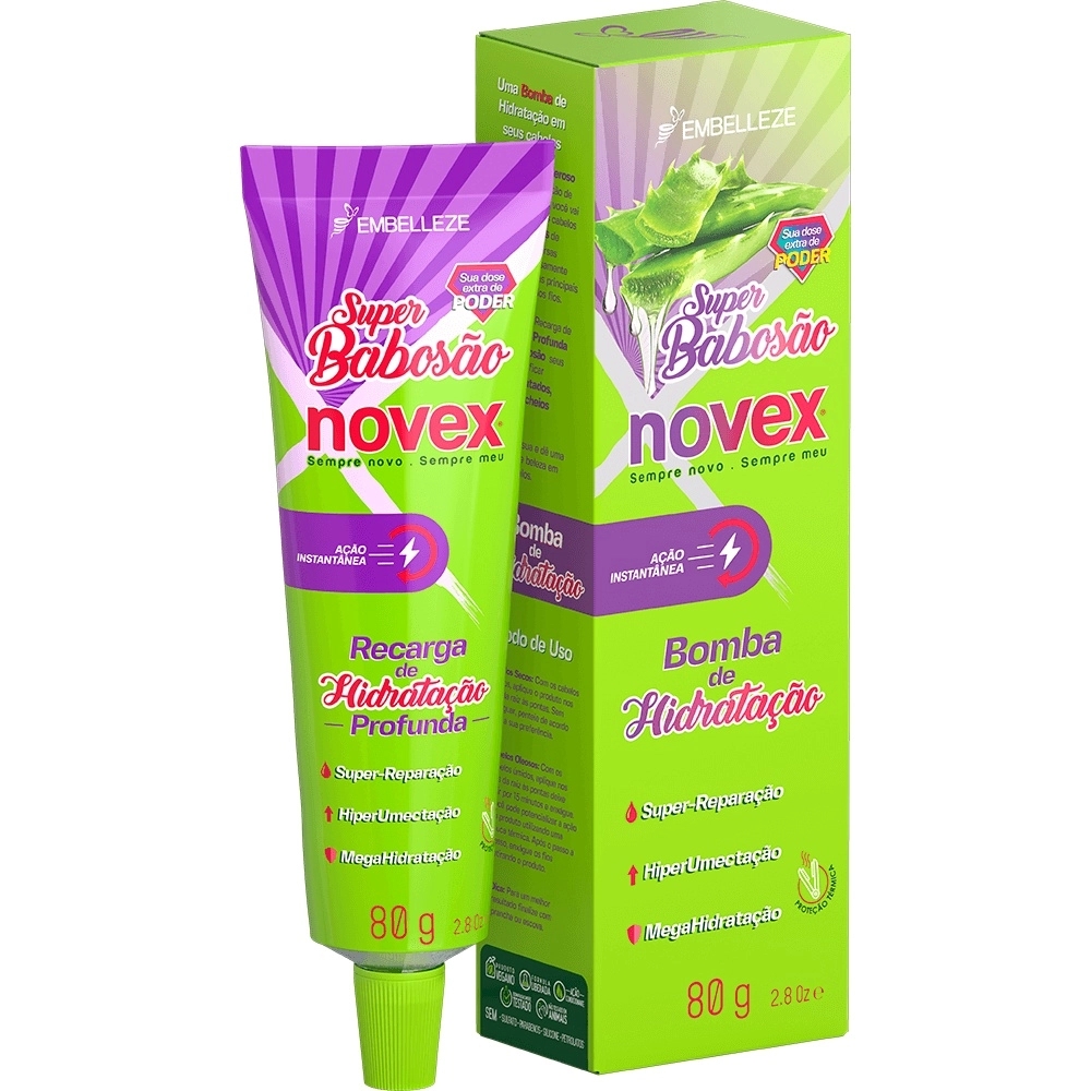 Recarga Novex 80g Super Babosão