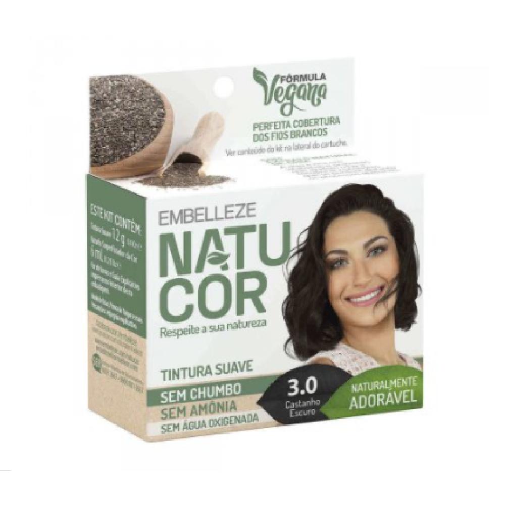 Tintura Natucor 3.0 Castanho Escuro