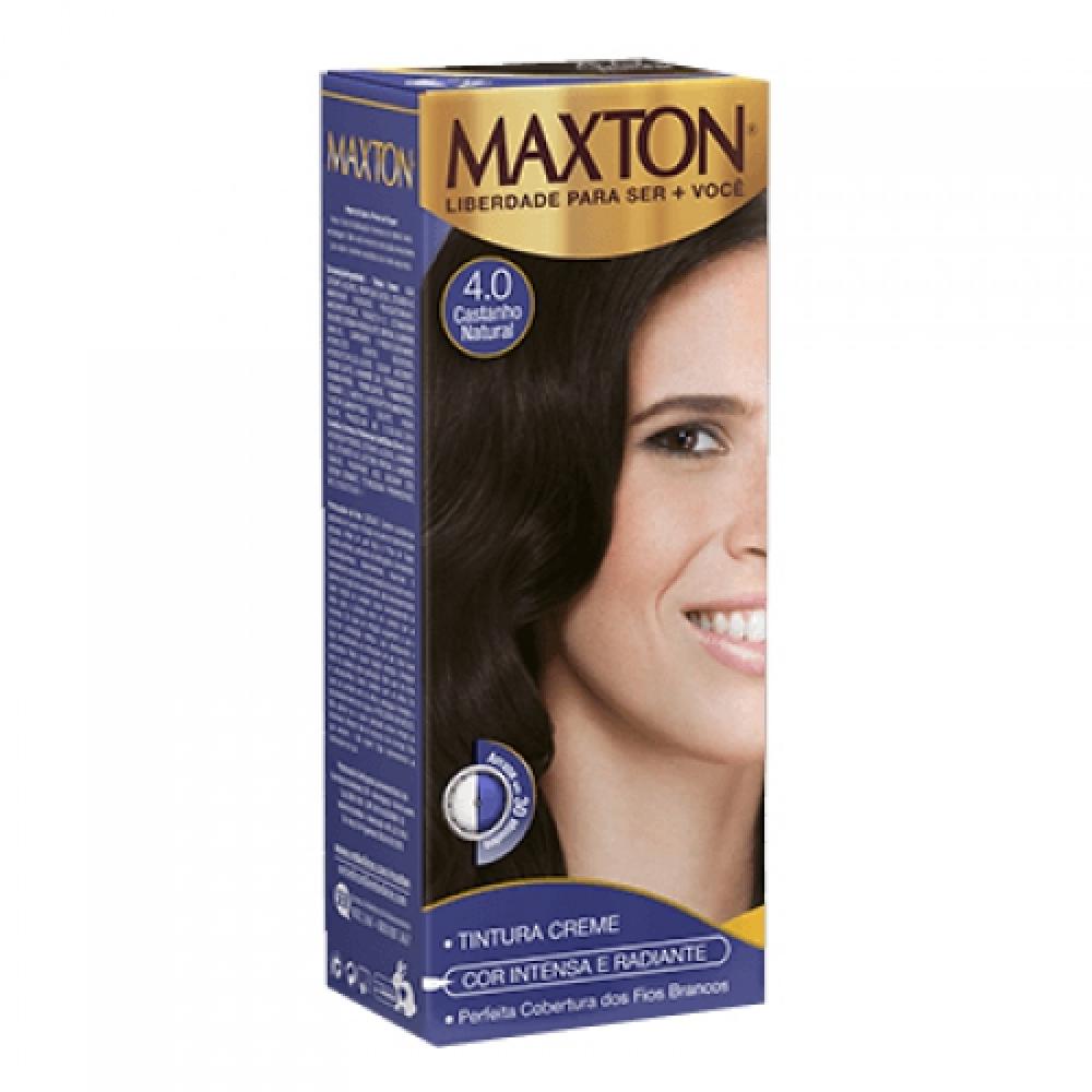 Tintura Maxton Castanho Natural 4.0 Kit Prático