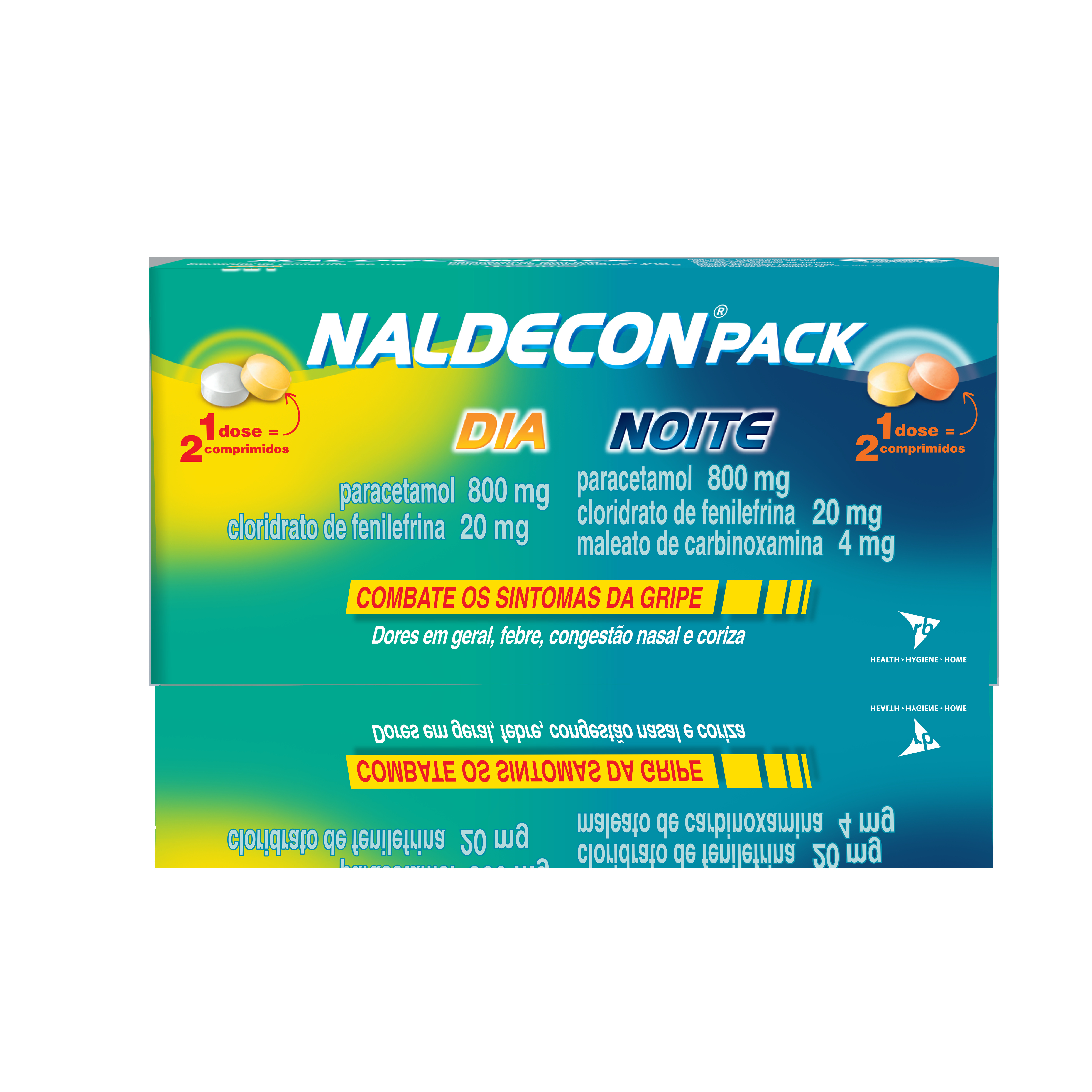 Naldecon Pack Dia e Noite Com 24 Comprimidos