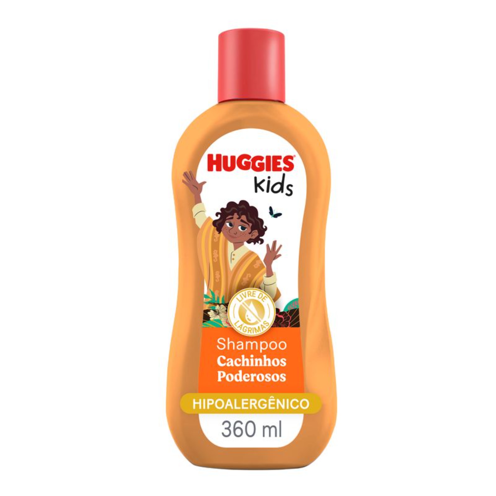 Shampoo Infantil Huggies 360ml Cachos (Cachinhos Poderosos)