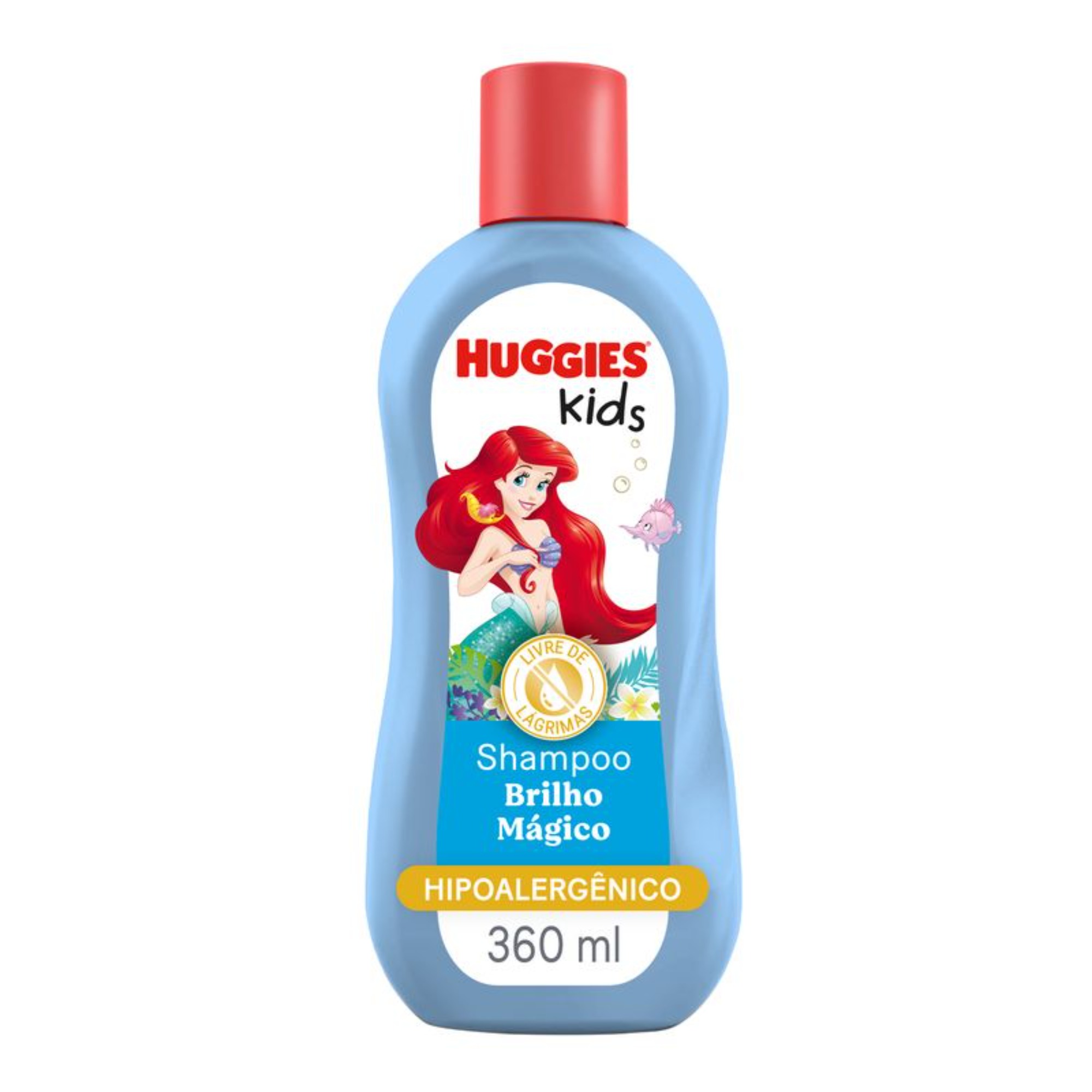 Shampoo Infantil Huggies 360ml Hidratação e Brilho (Brilho Mágico)