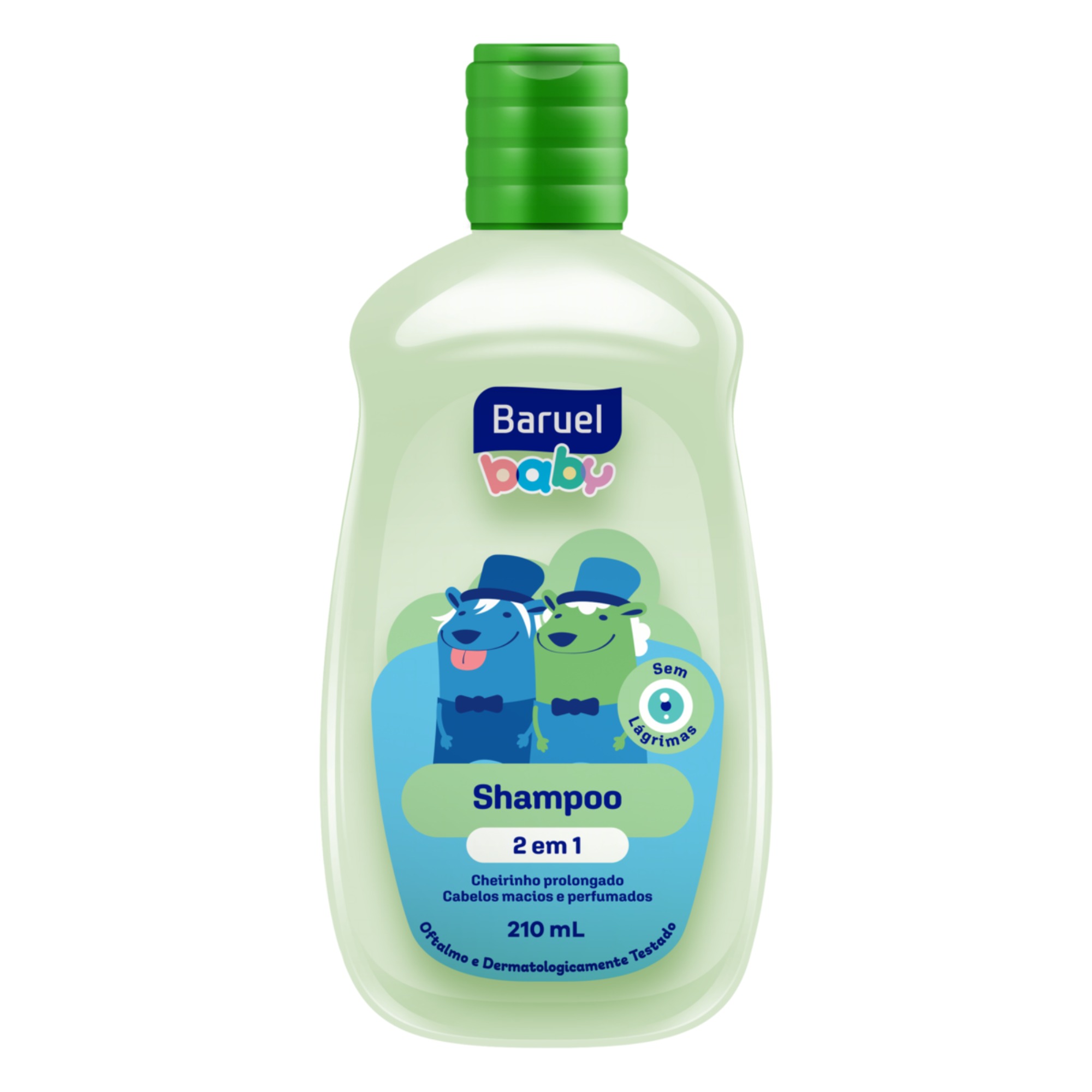 Shampoo Infantil Baruel Baby 400ml 2 Em 1