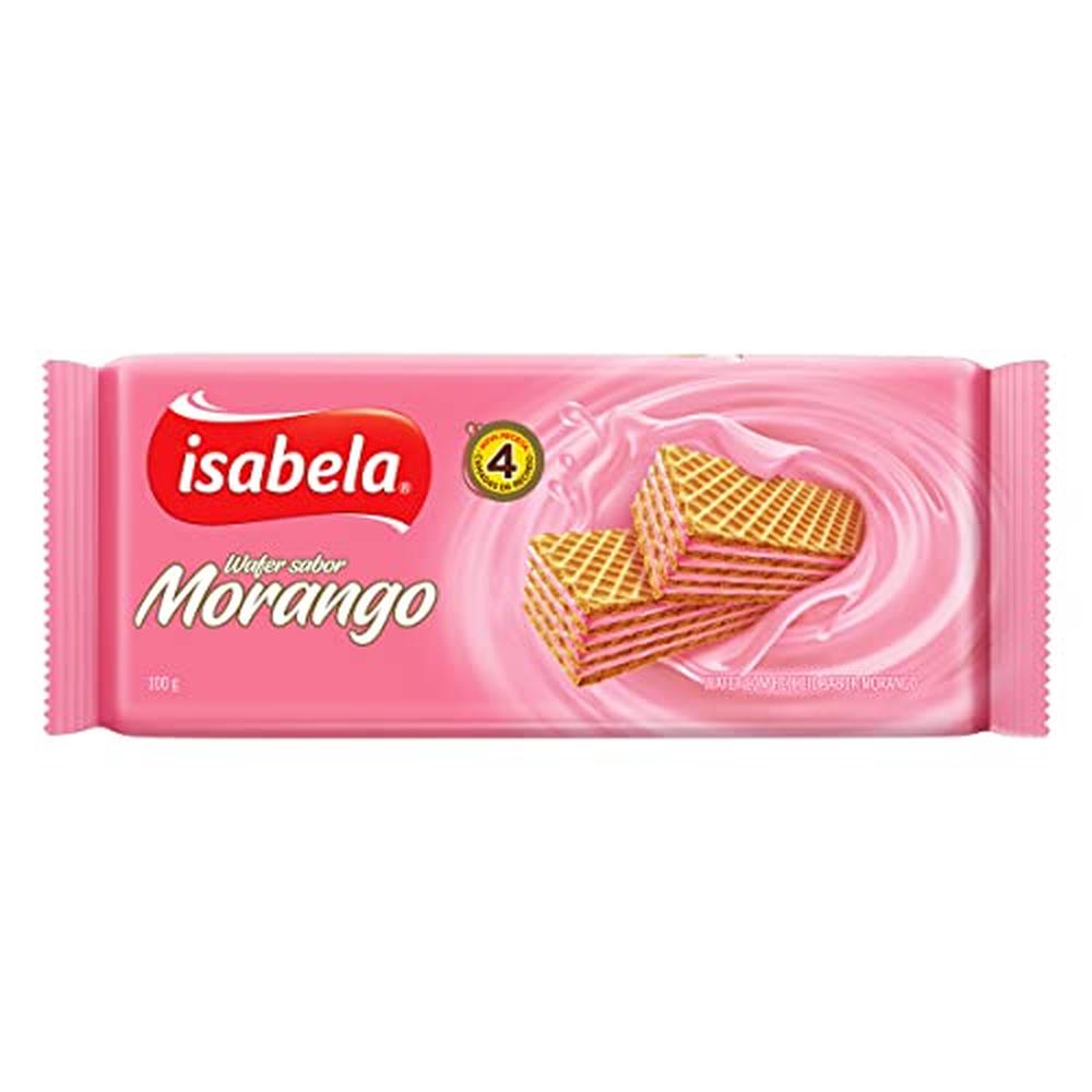 Wafer Isabela Morango 100g