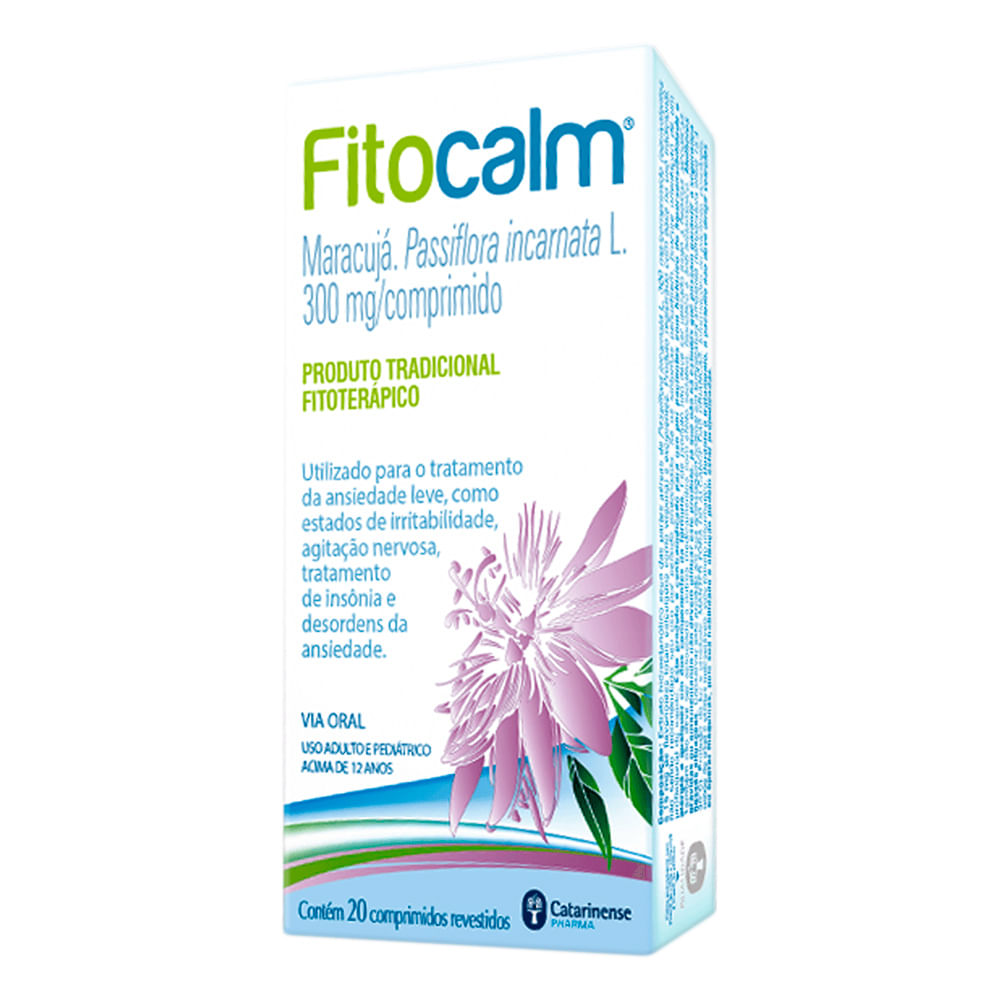 Fitocalm 300mg 20 Comprimidos